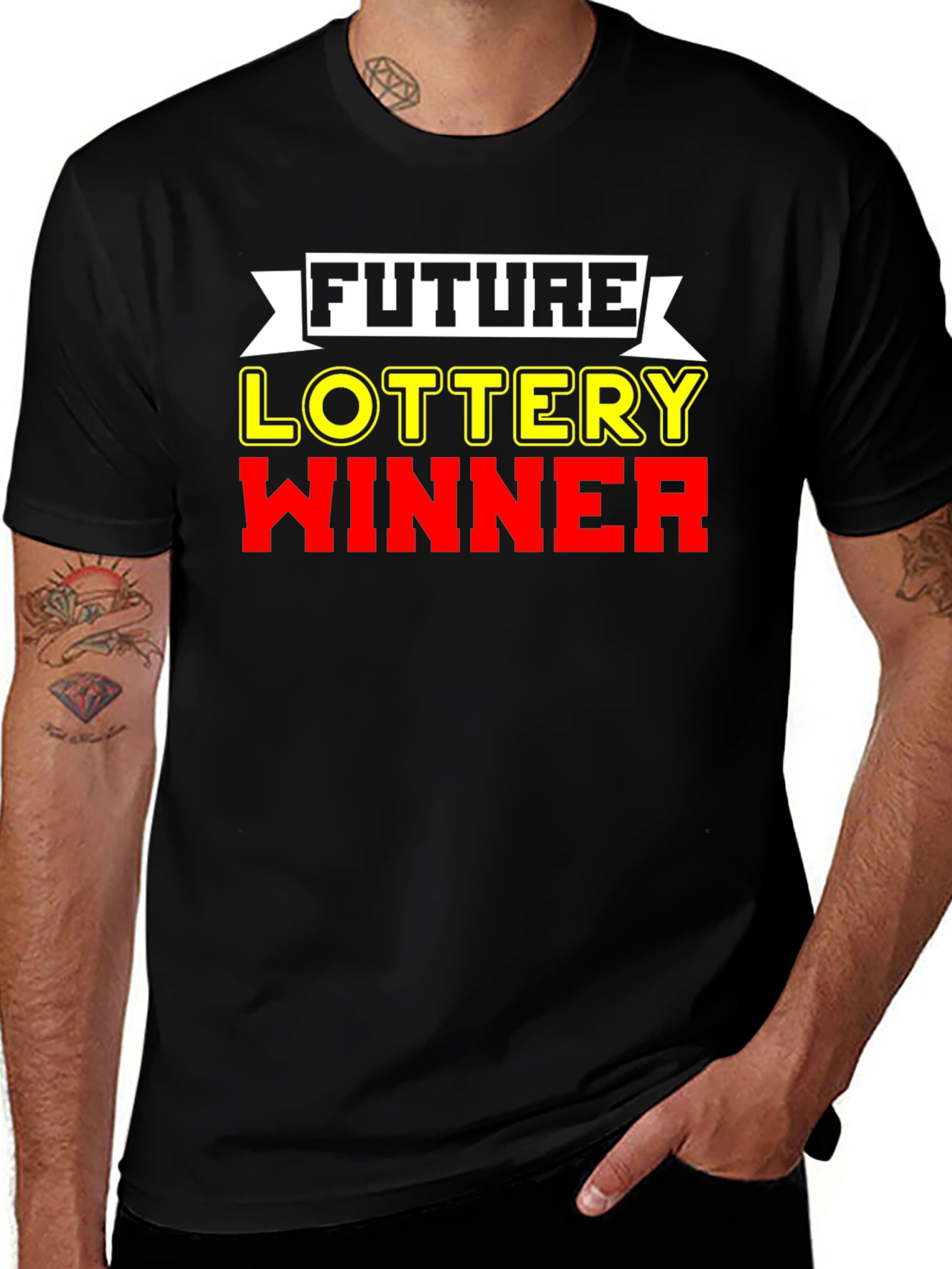 Future Lottery Winner Graphic Tee