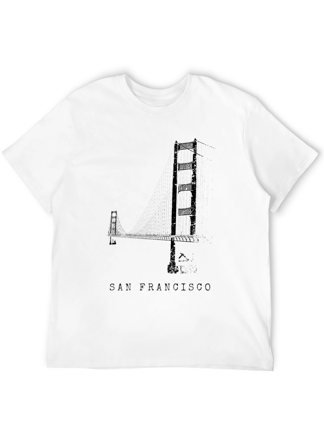 San Francisco Bridge Graphic T-Shirt