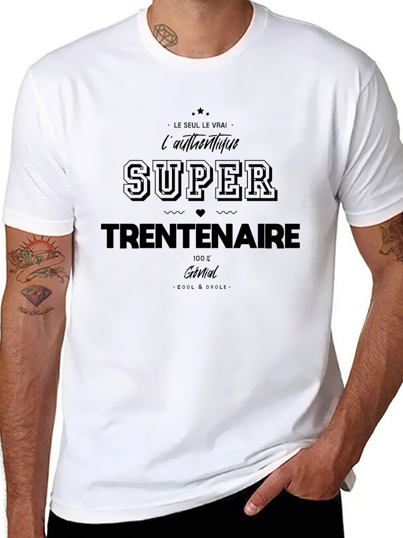 Super Trentenaire Black T-Shirt
