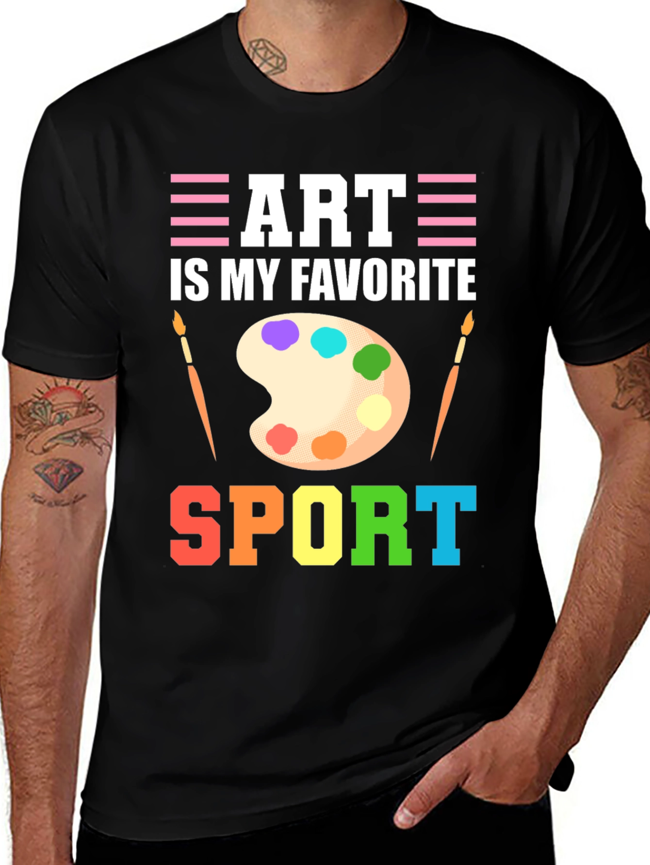 Art Is My Favorite Sport T-Shirt