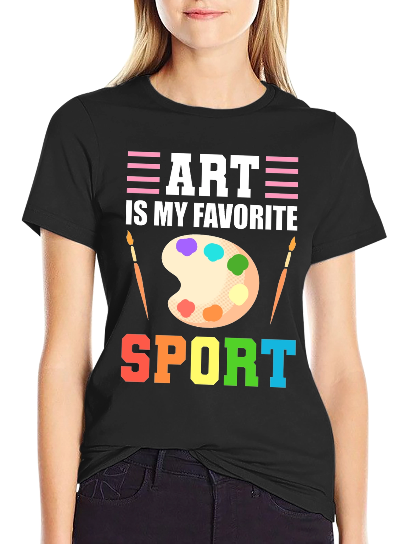 Art Is My Favorite Sport T-Shirt