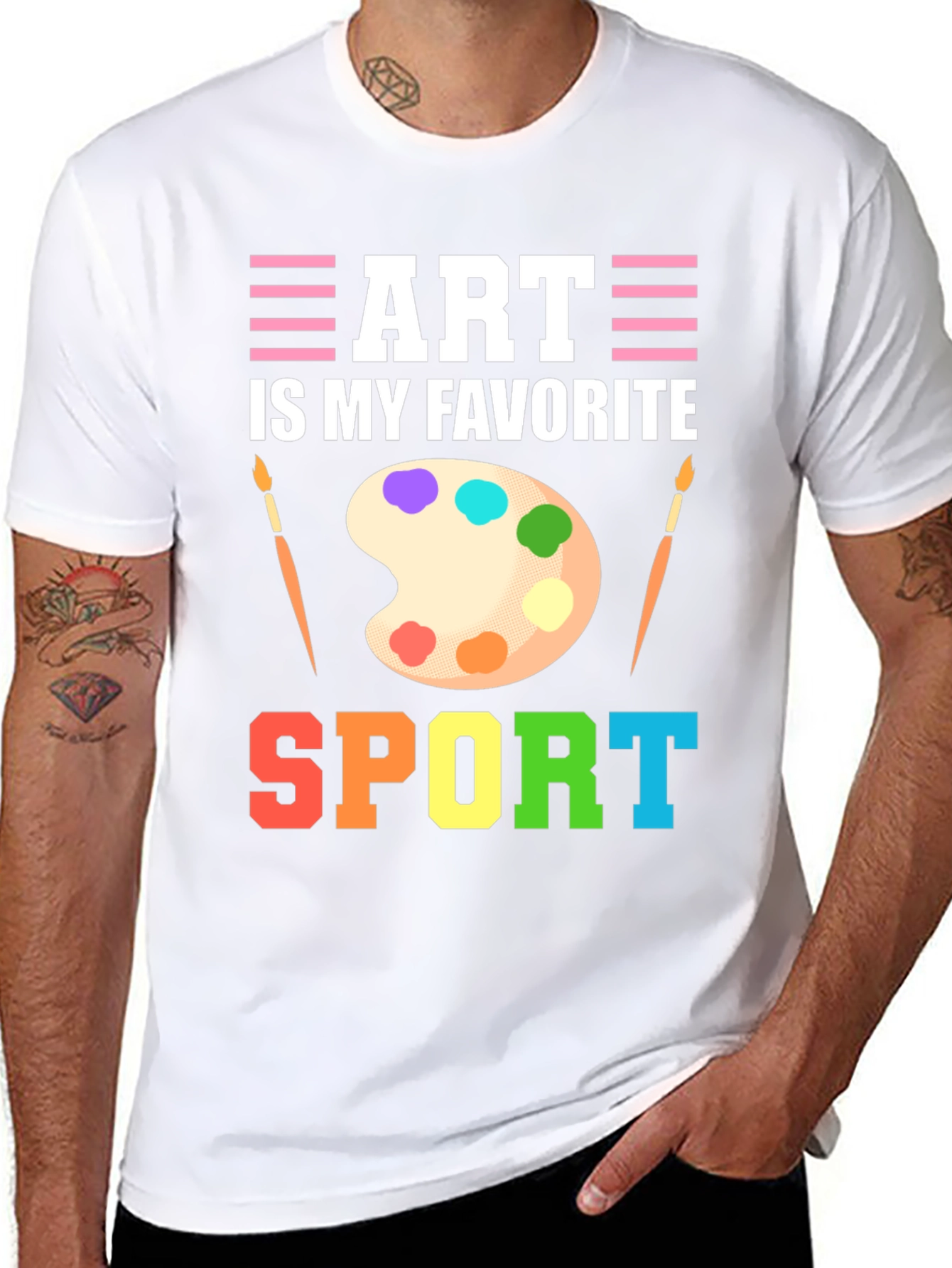 Art Is My Favorite Sport T-Shirt