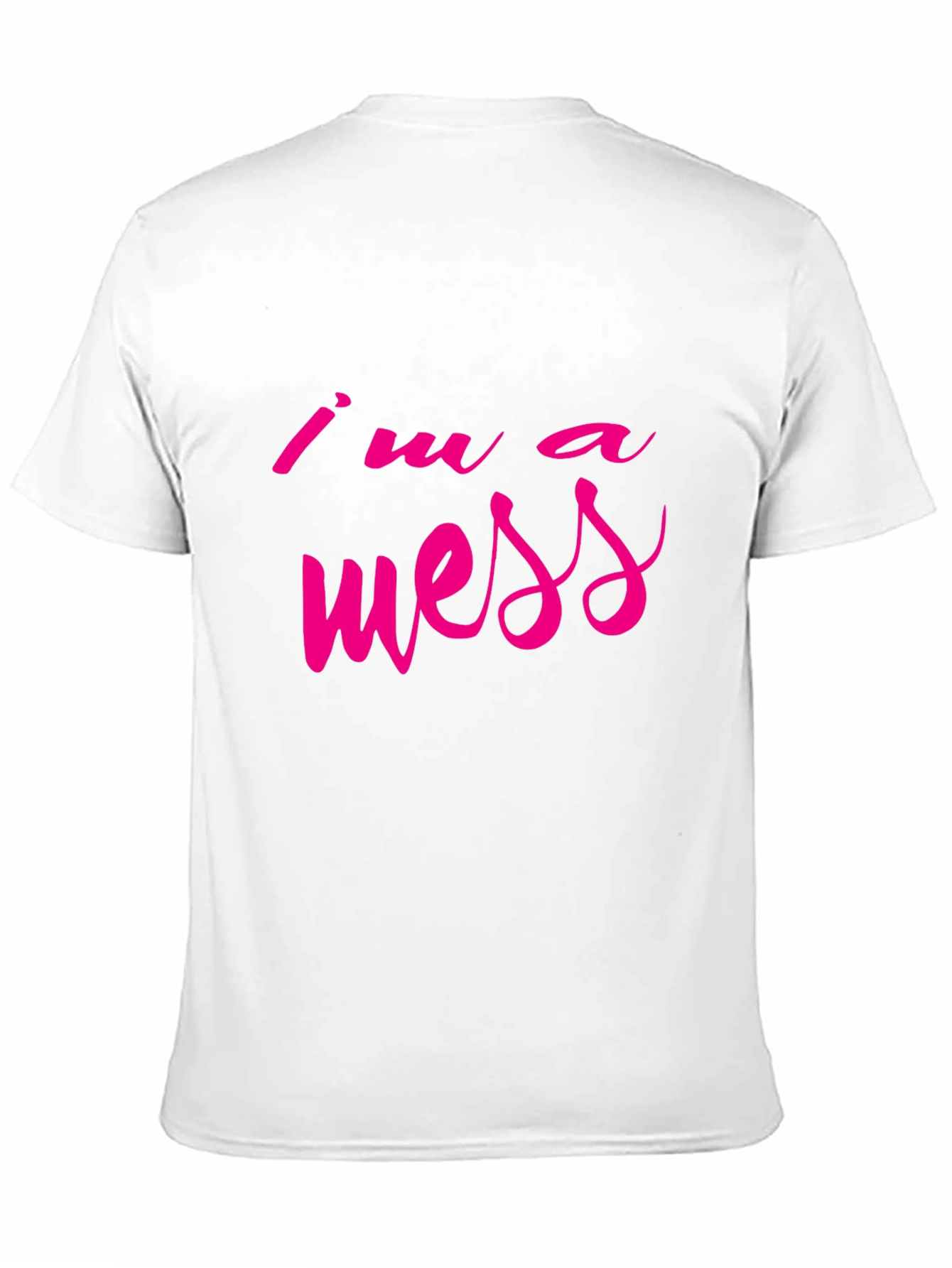 Im a Mess Graphic Tee - Casual Style