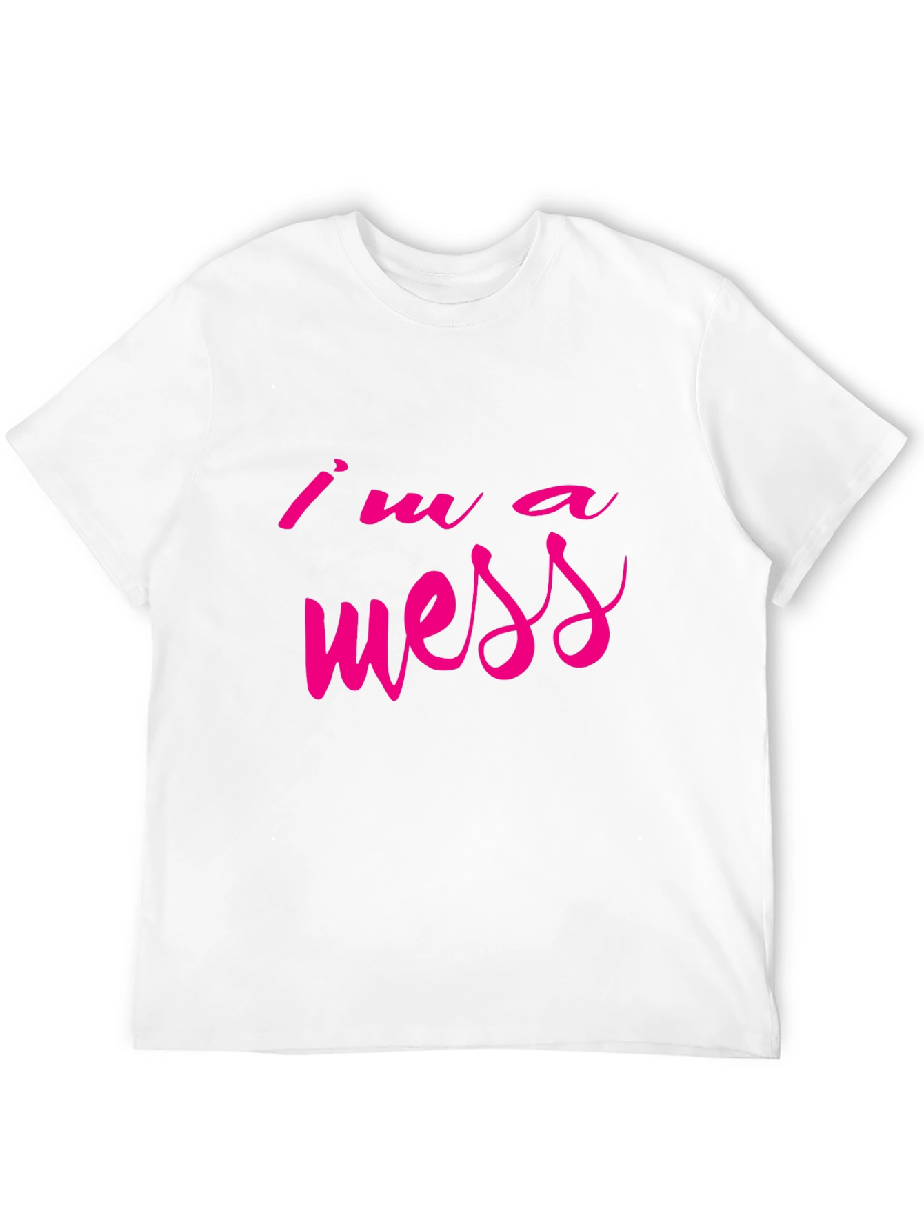 Im a Mess Graphic Tee - Casual Style