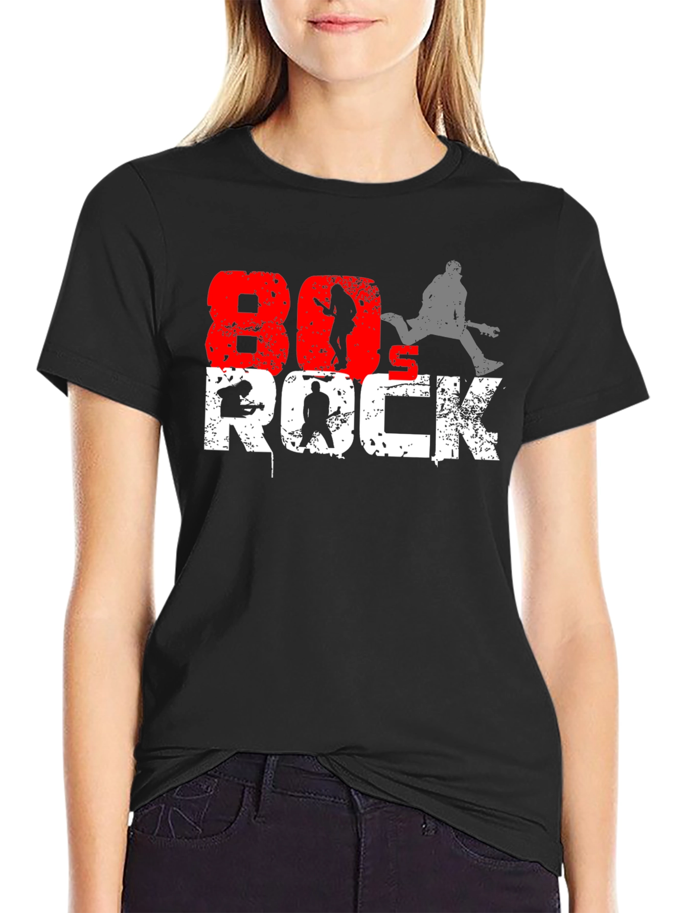80s Rock Graphic T-Shirt - Retro Music Tee