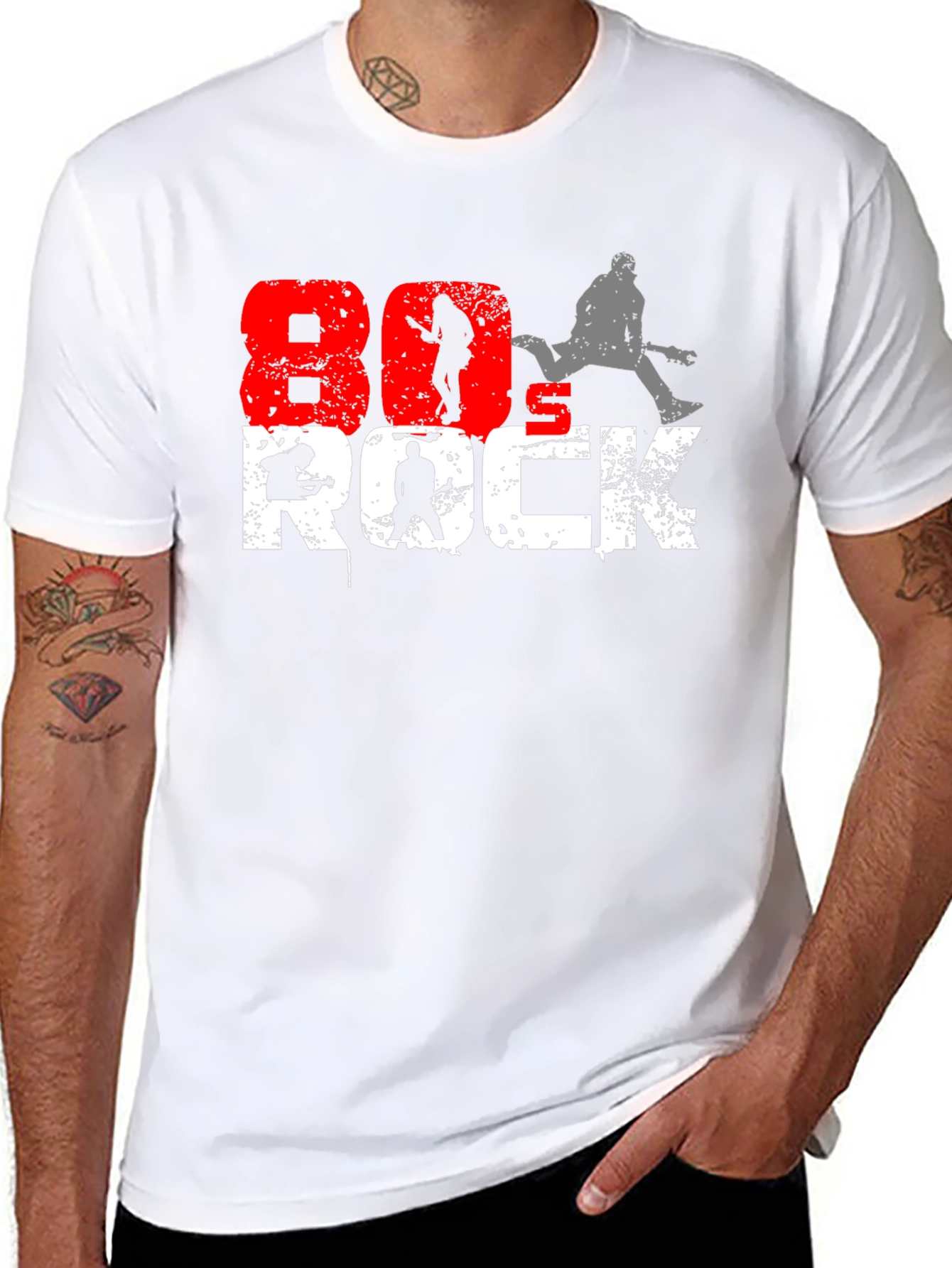 80s Rock Graphic T-Shirt - Retro Music Tee