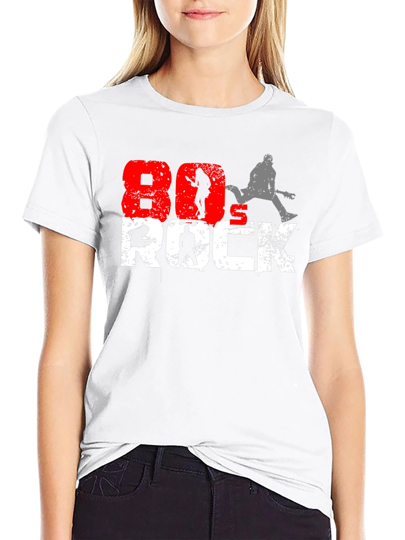 80s Rock Graphic T-Shirt - Retro Music Tee