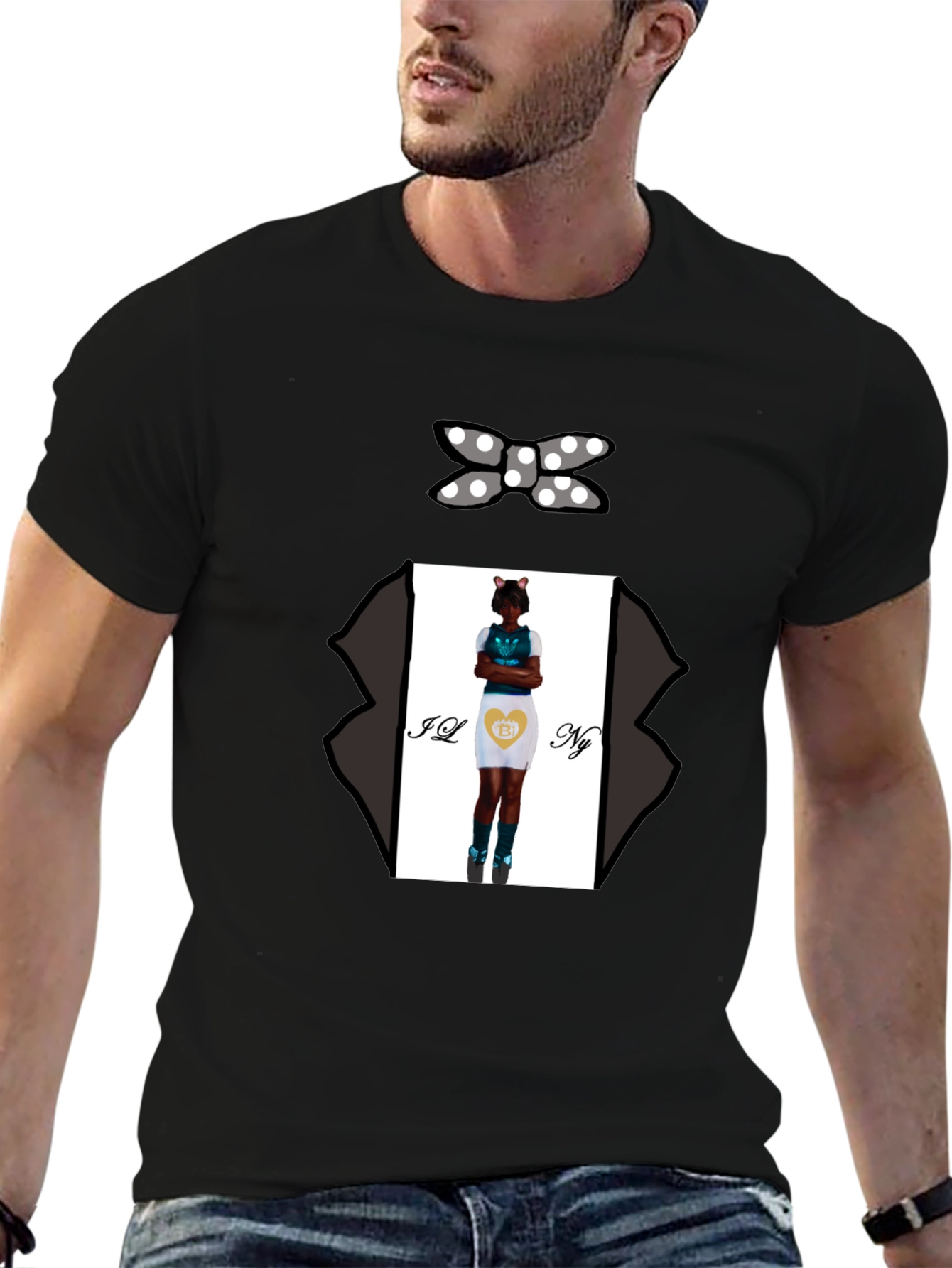 Novelty Graphic Print Tee