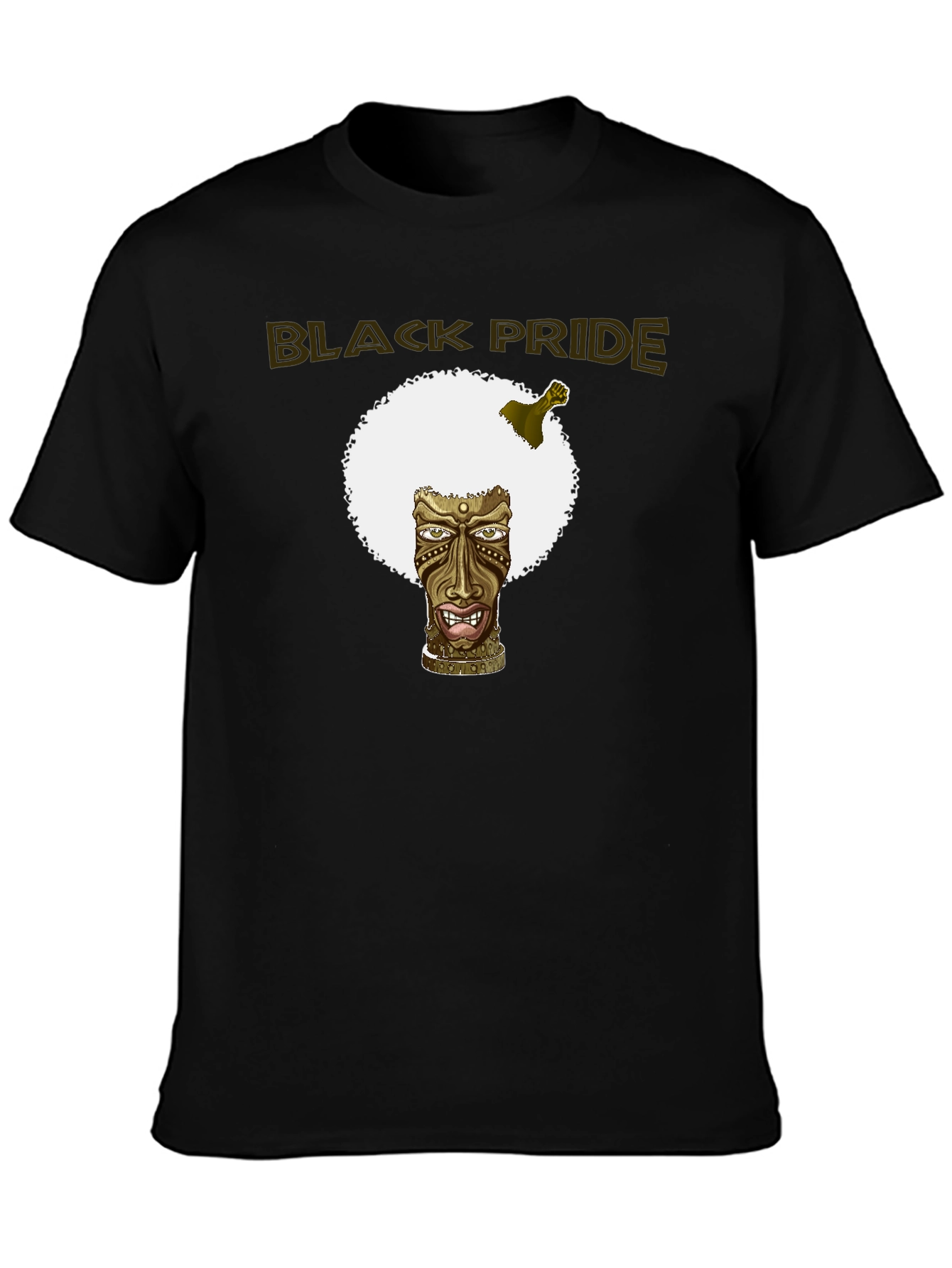 Black Pride Graphic Tee - Afro Tiki