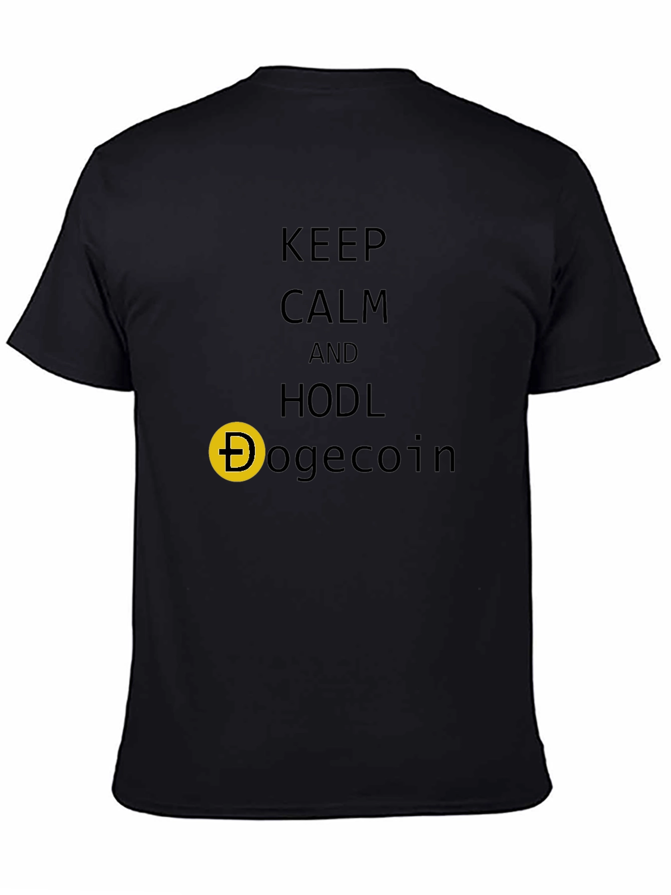 Keep Calm HODL Dogecoin Crypto T-Shirt