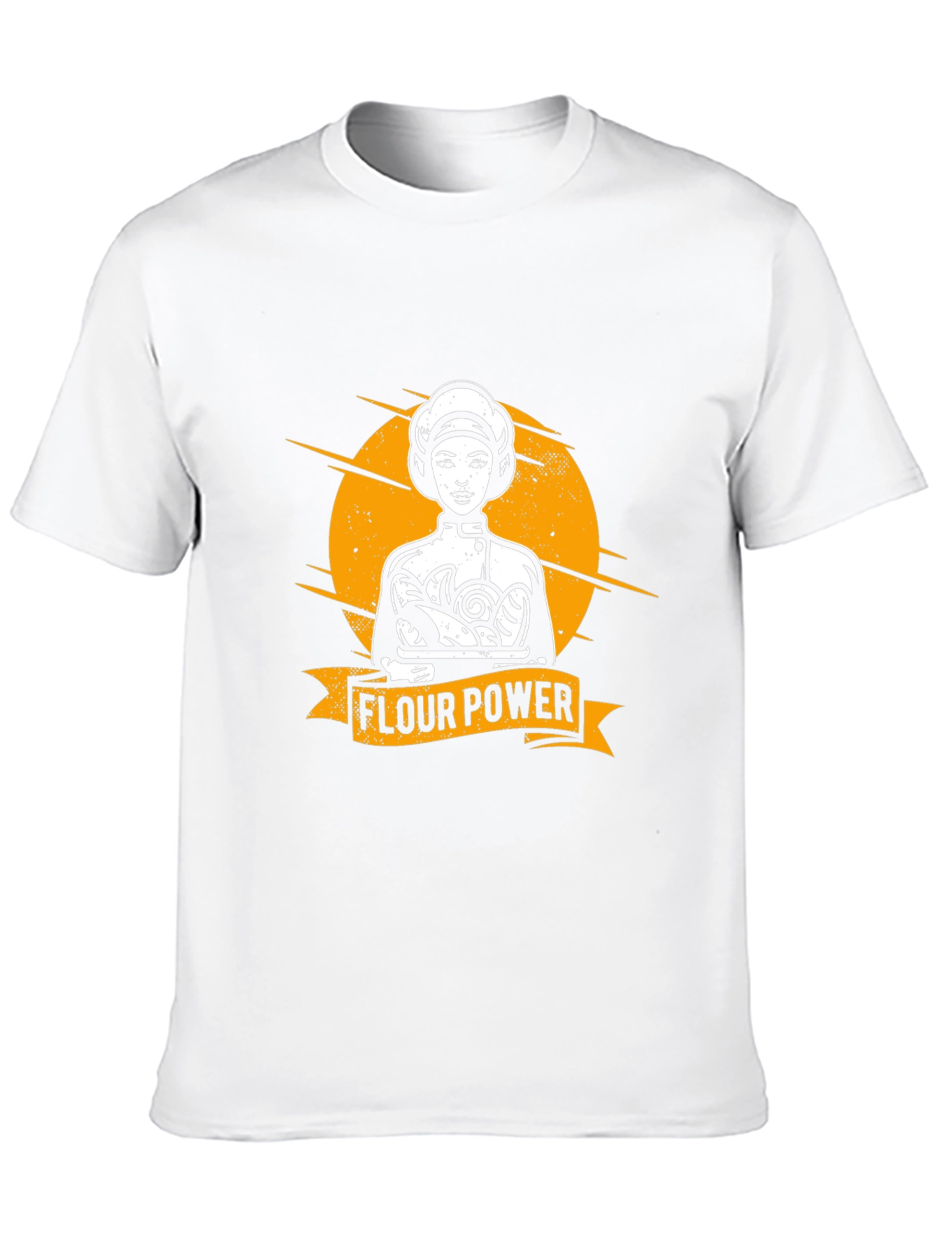 Flour Power Baker T-Shirt - Unique Graphic Tee