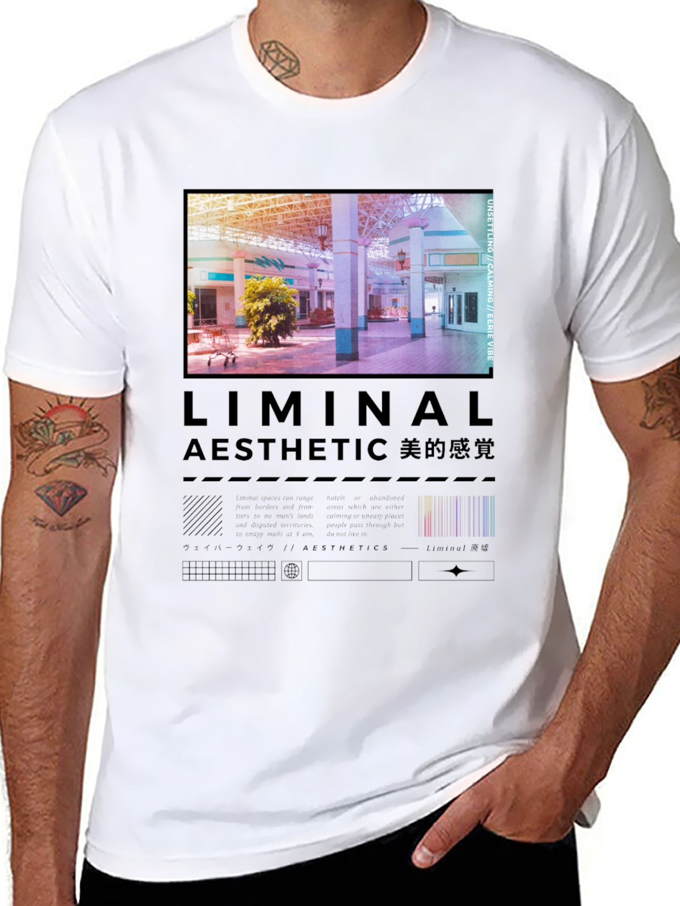 Liminal Aesthetic Graphic T-Shirt