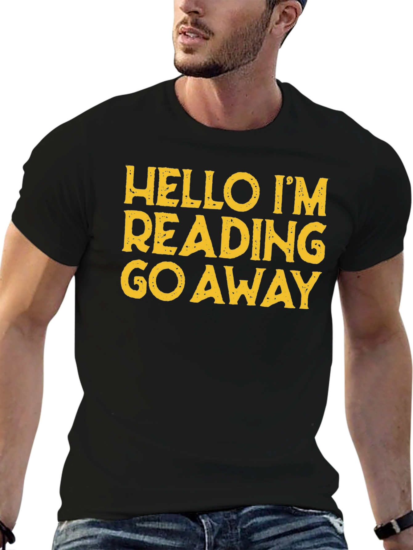 Hello Im Reading Go Away T-Shirt