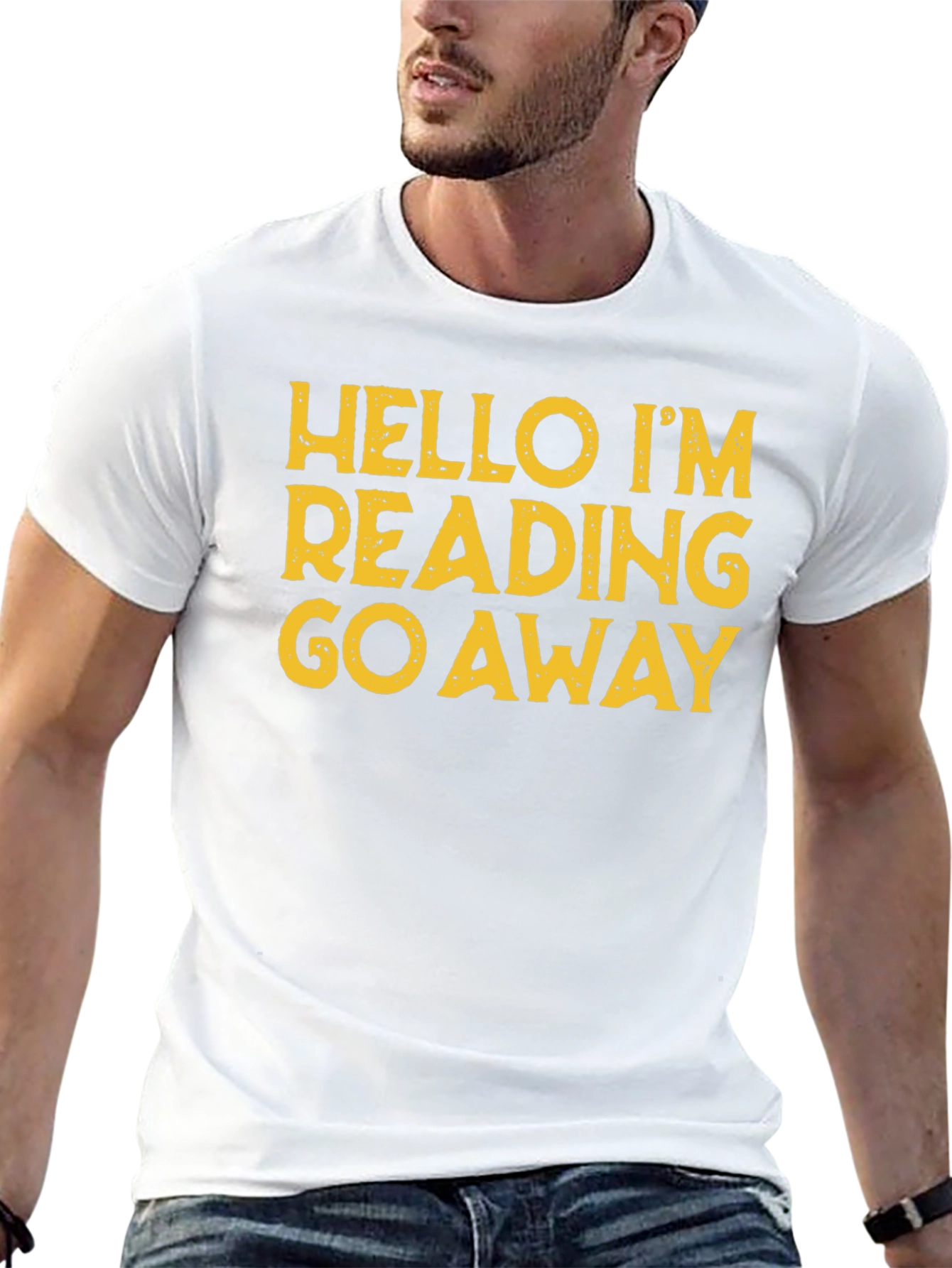 Hello Im Reading Go Away T-Shirt
