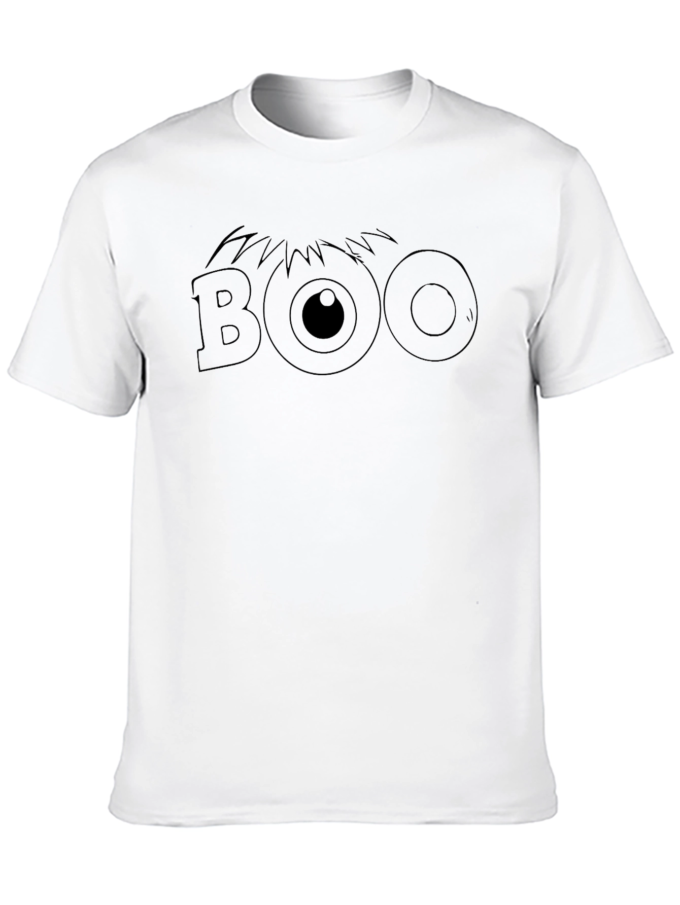 Boo Monster Eye Graphic Tee - Halloween Apparel