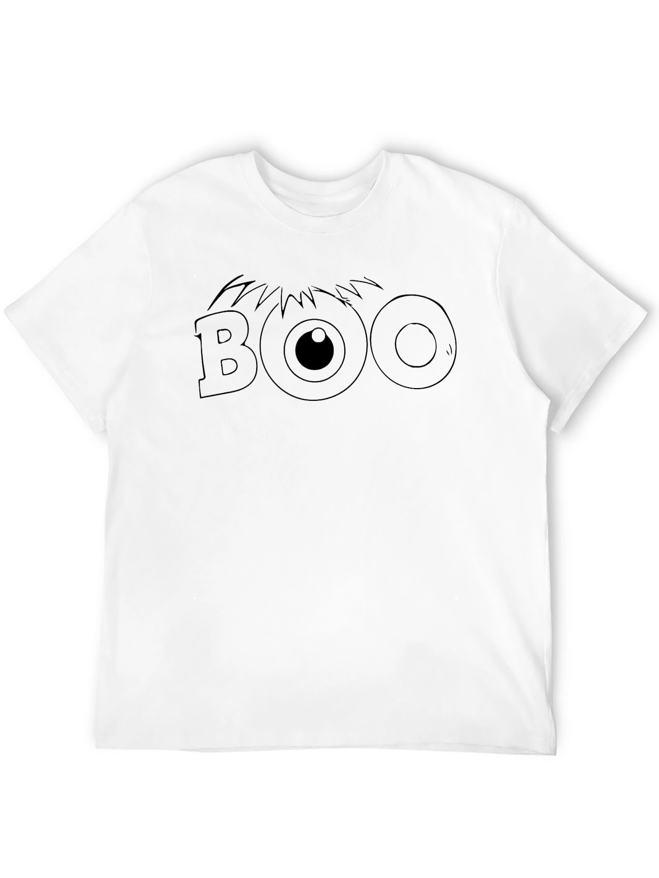 Boo Monster Eye Graphic Tee - Halloween Apparel