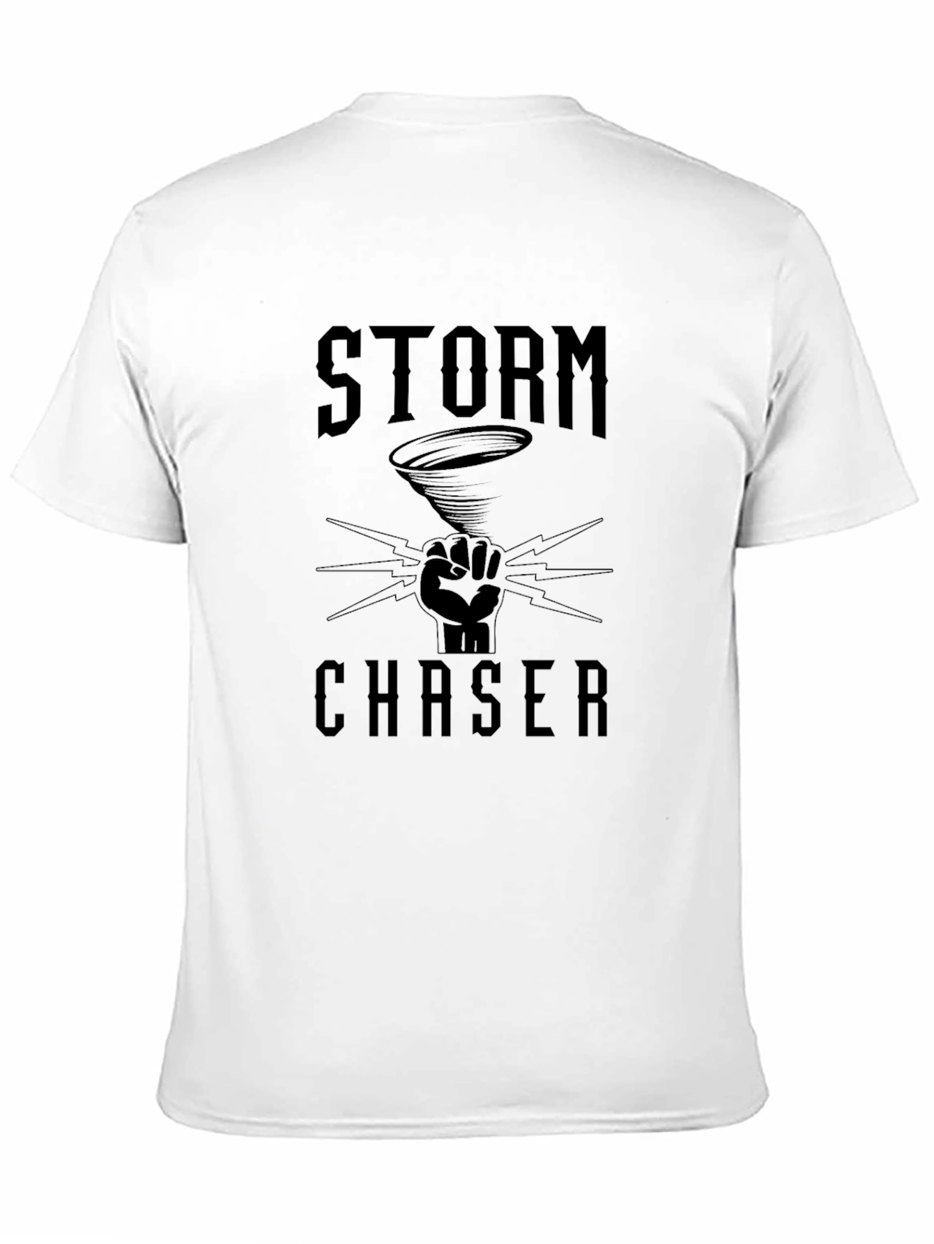 Storm Chaser Black Graphic Tee