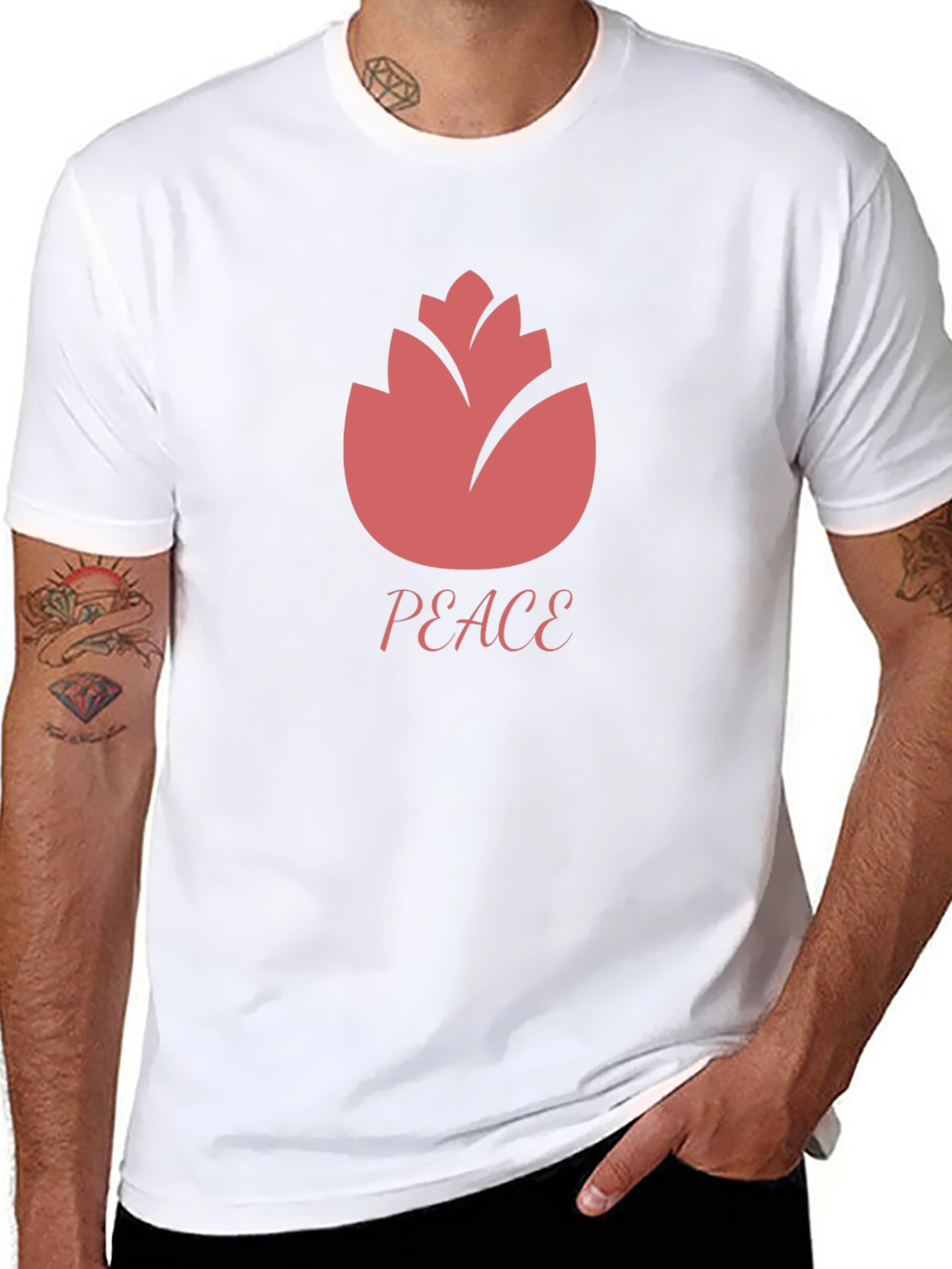 Peaceful Lotus T-Shirt
