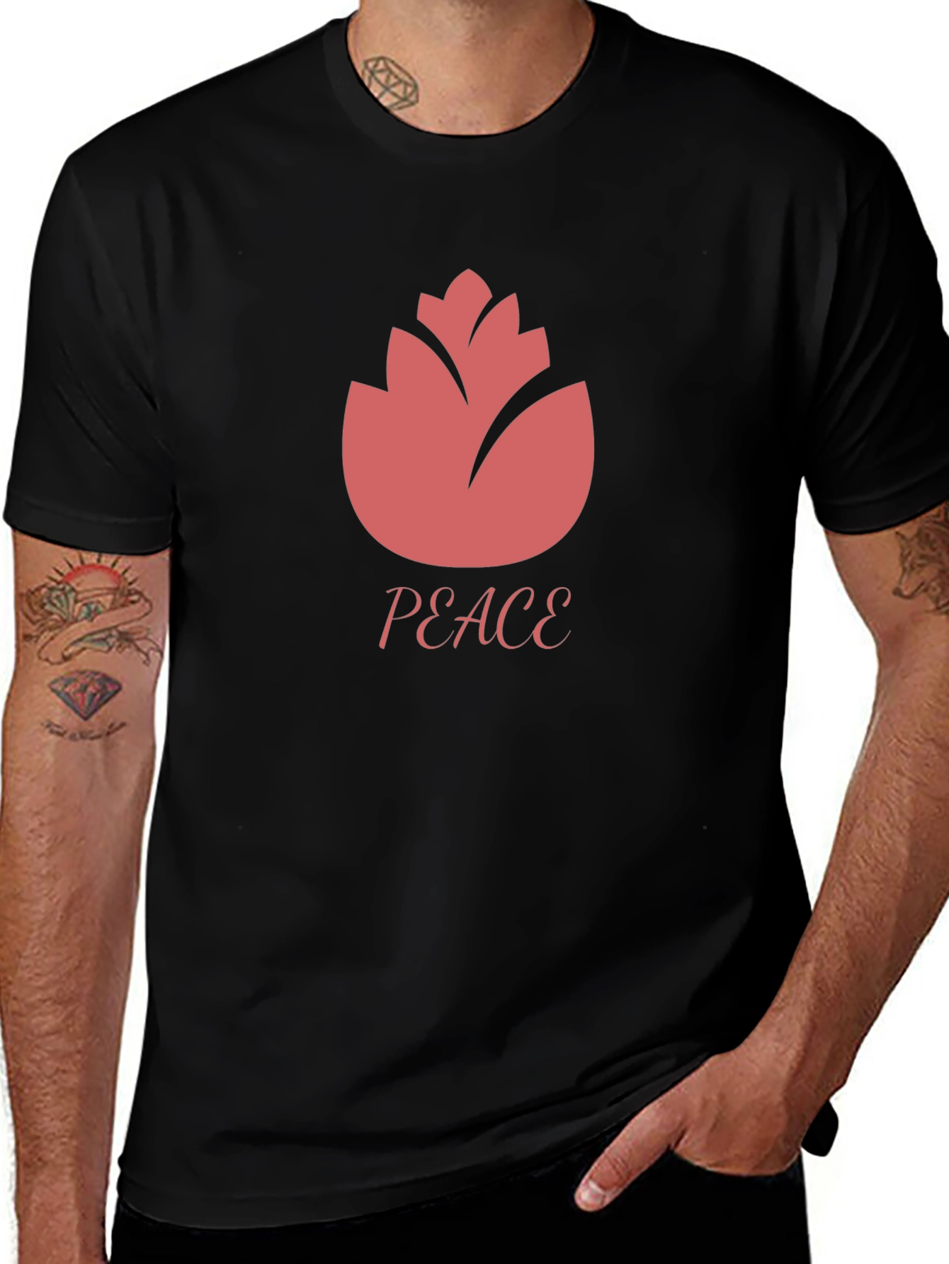 Peaceful Lotus T-Shirt