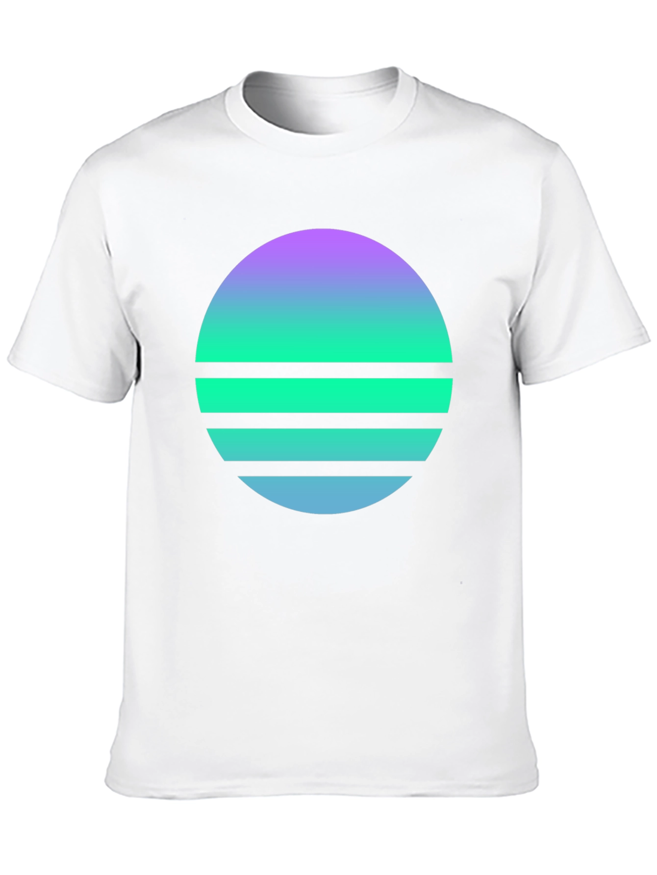 Retro Sunset Graphic Tee - Stylish Comfort