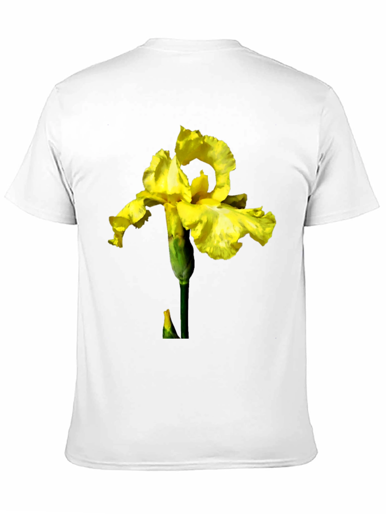 Yellow Iris Flower Graphic Tee