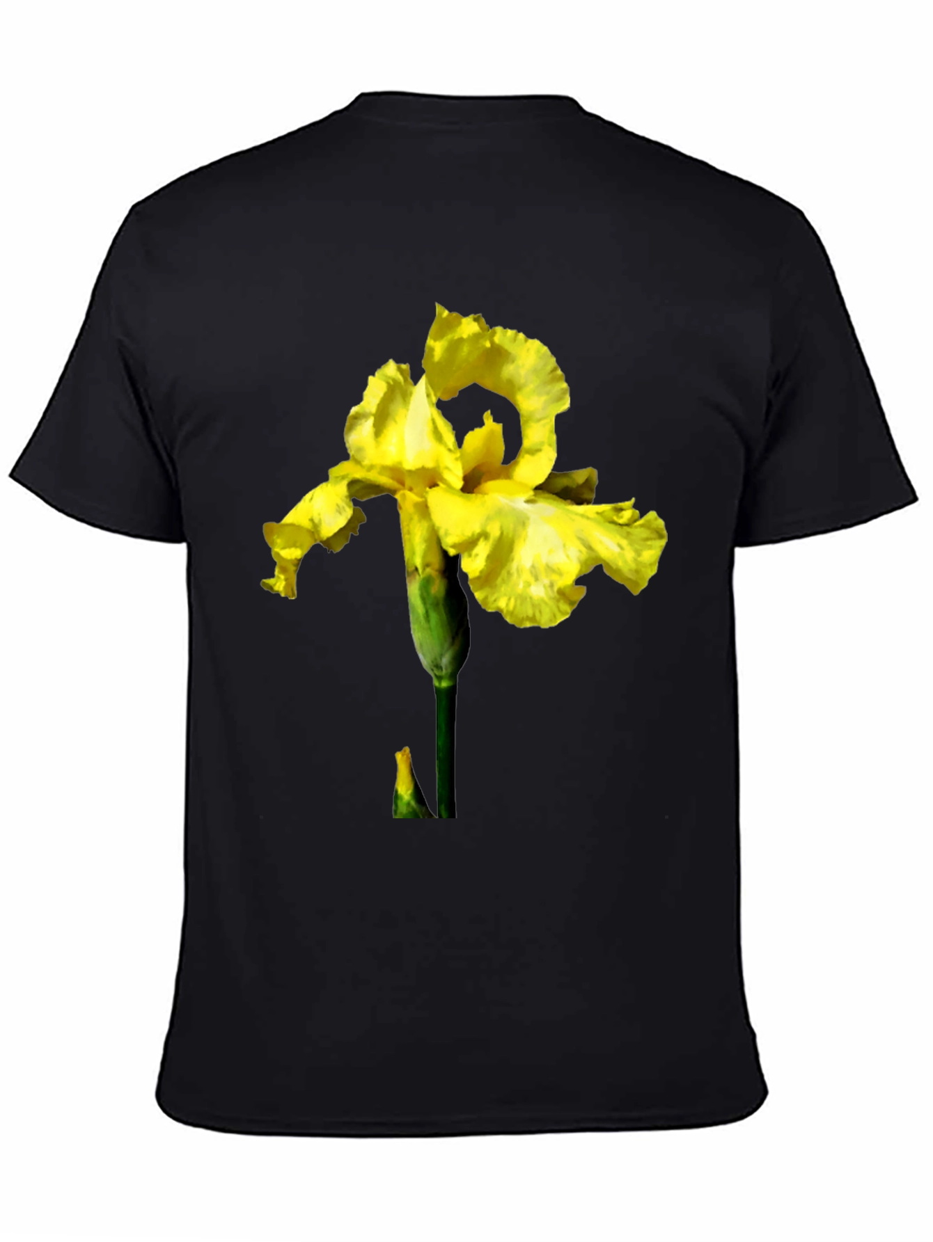 Yellow Iris Flower Graphic Tee