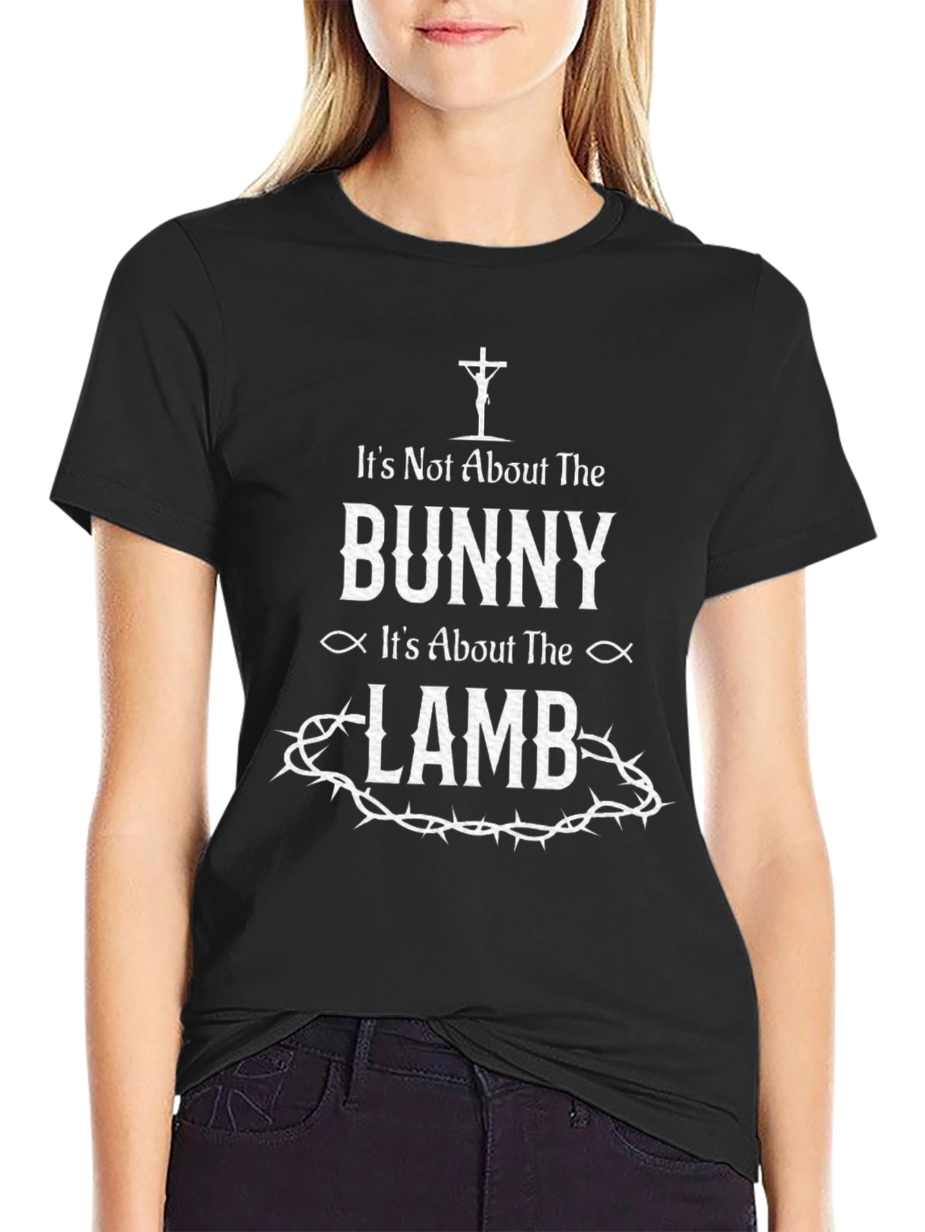 Its About The Lamb T-Shirt Christian Easter Tee