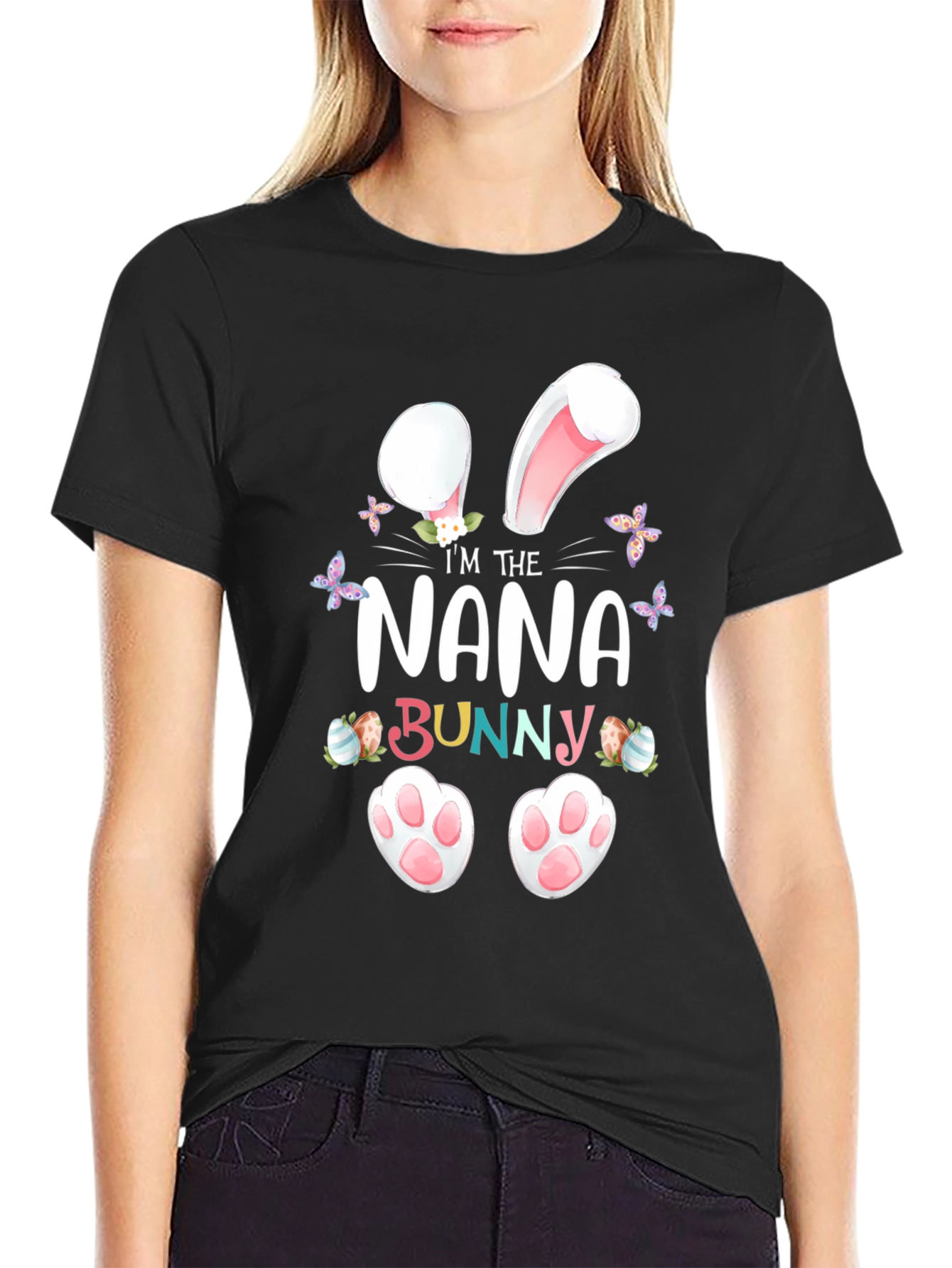 Im the Nana Bunny Easter T-Shirt