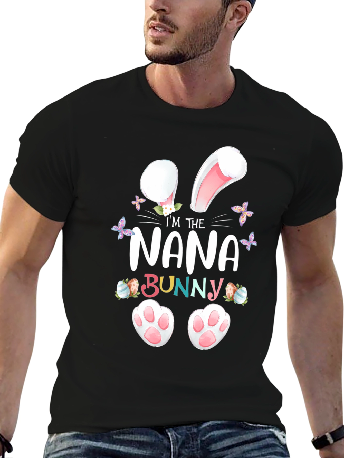 Im the Nana Bunny Easter T-Shirt