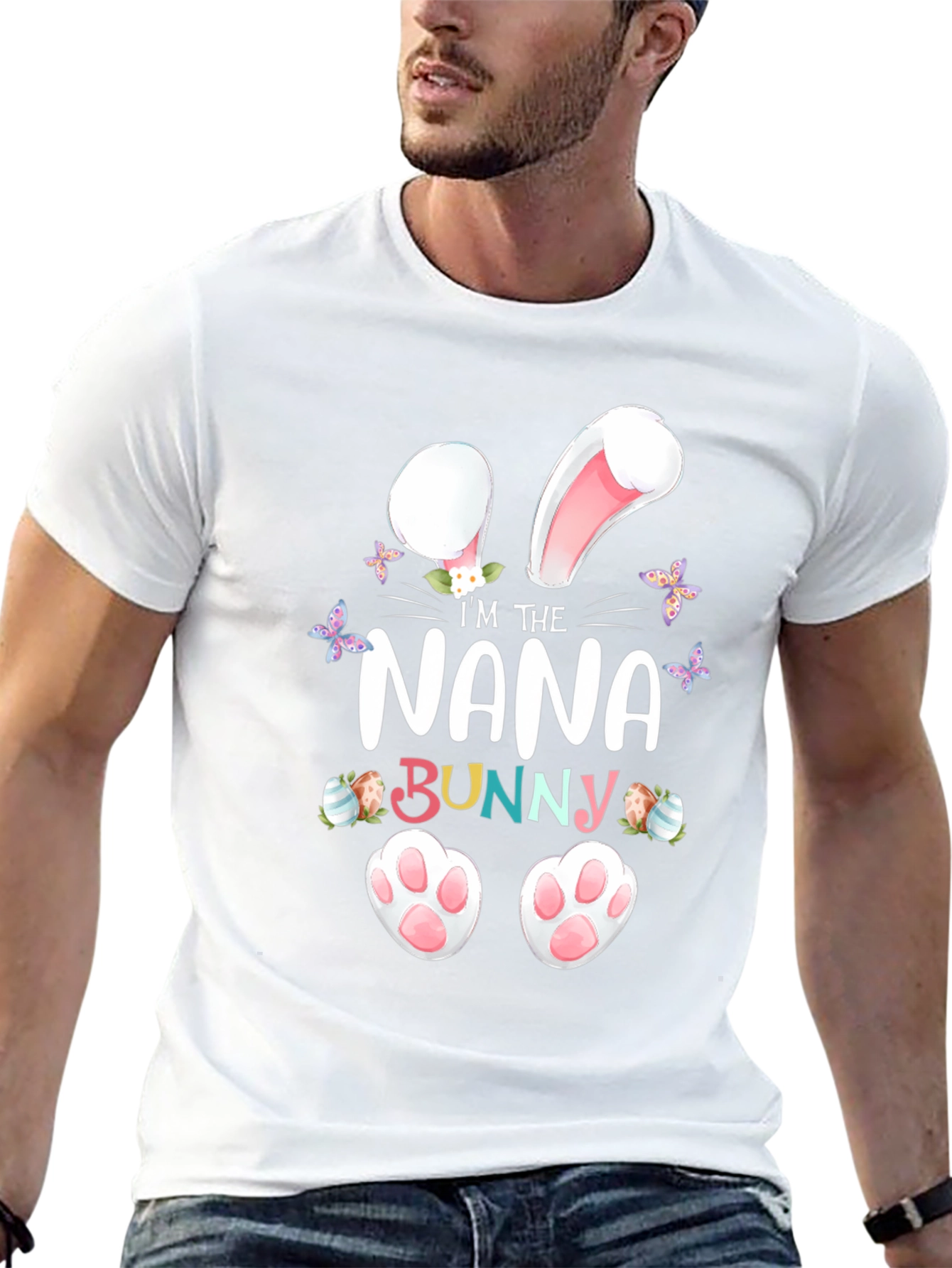 Im the Nana Bunny Easter T-Shirt