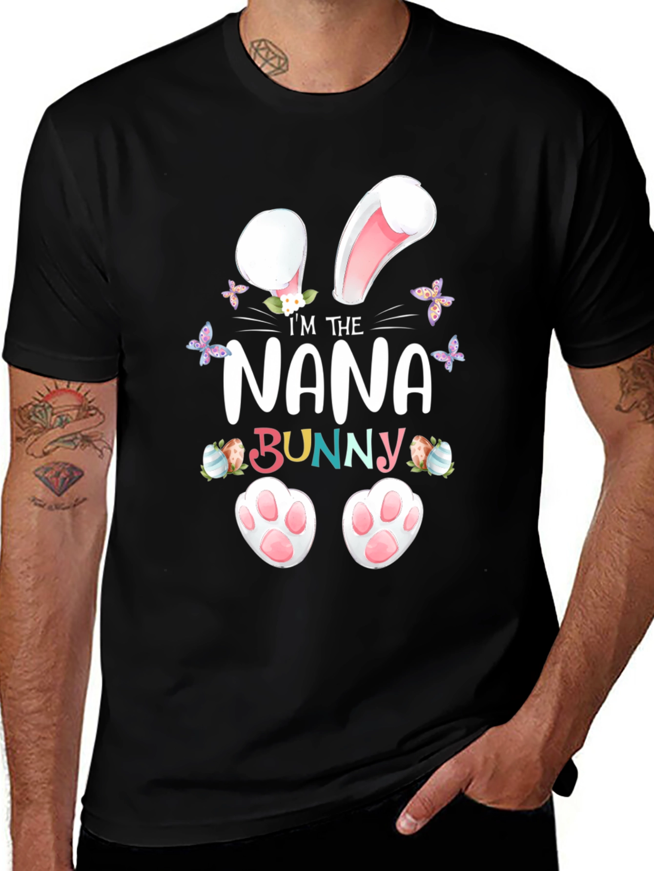 Im the Nana Bunny Easter T-Shirt