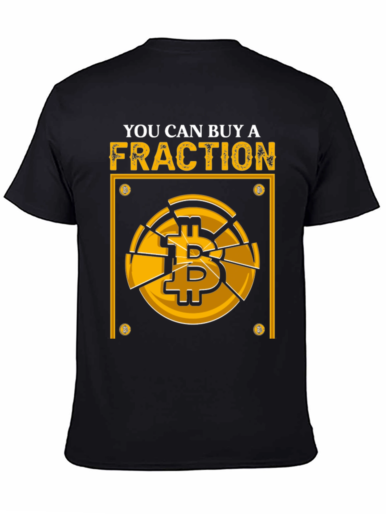 Bitcoin Fraction T-Shirt - Crypto Currency Tee