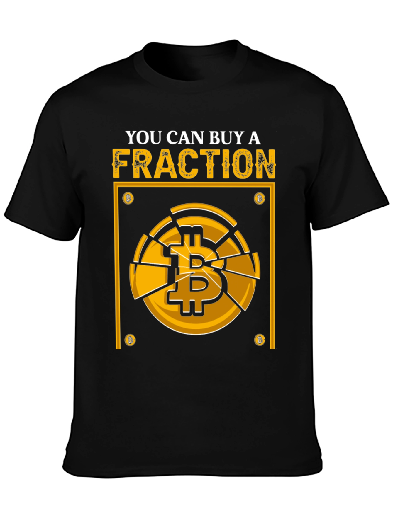 Bitcoin Fraction T-Shirt - Crypto Currency Tee