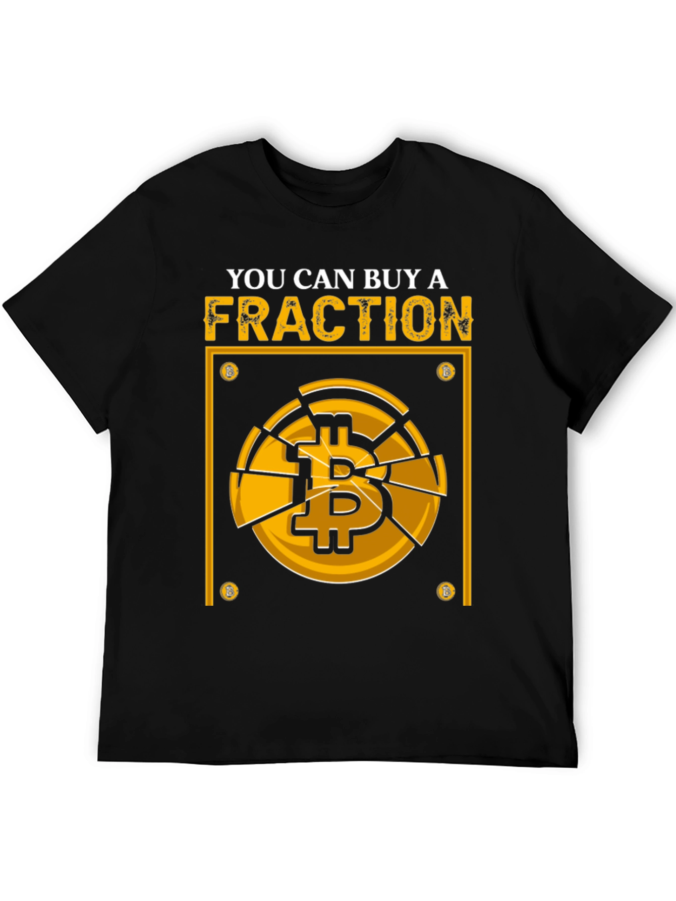 Bitcoin Fraction T-Shirt - Crypto Currency Tee