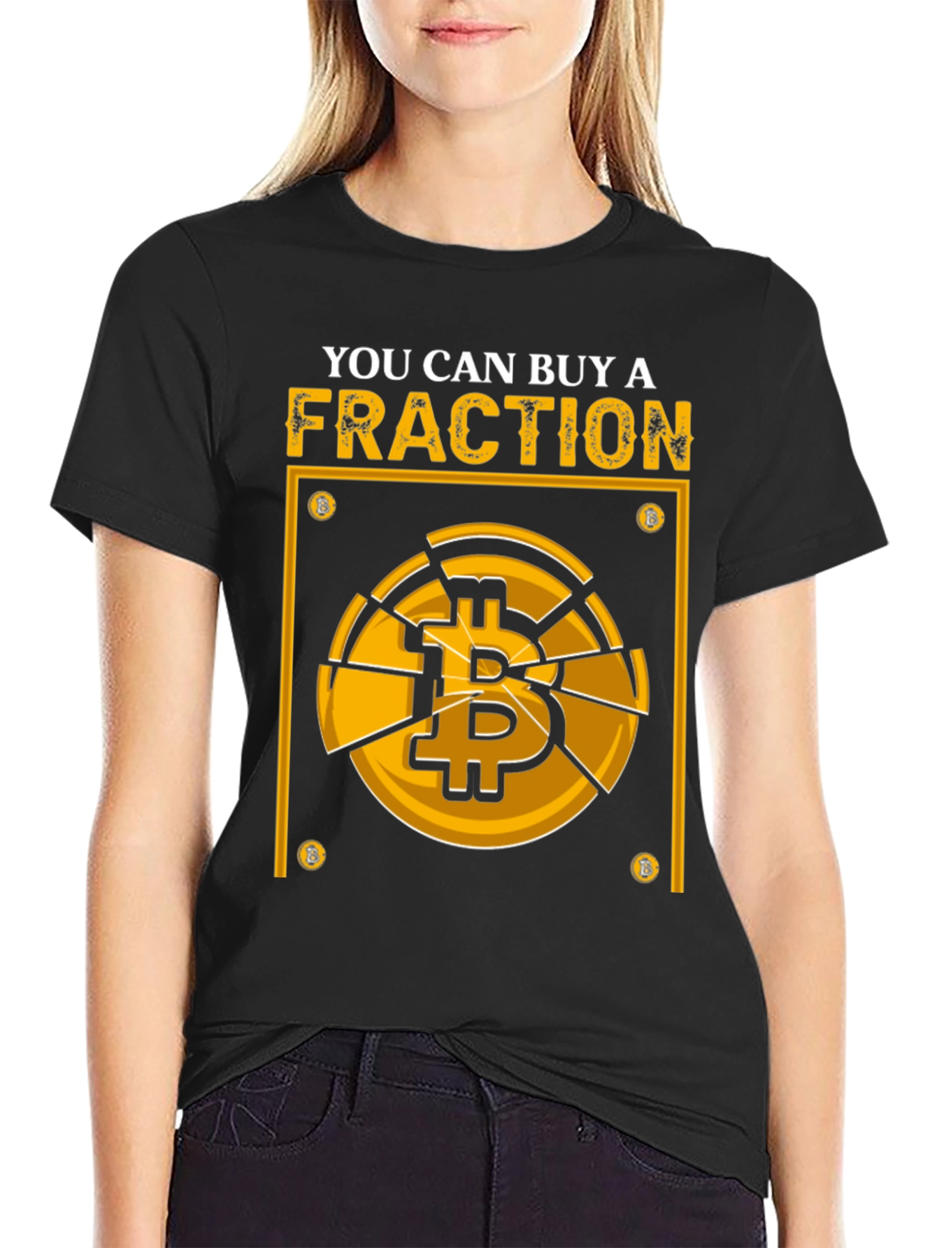 Bitcoin Fraction T-Shirt - Crypto Currency Tee