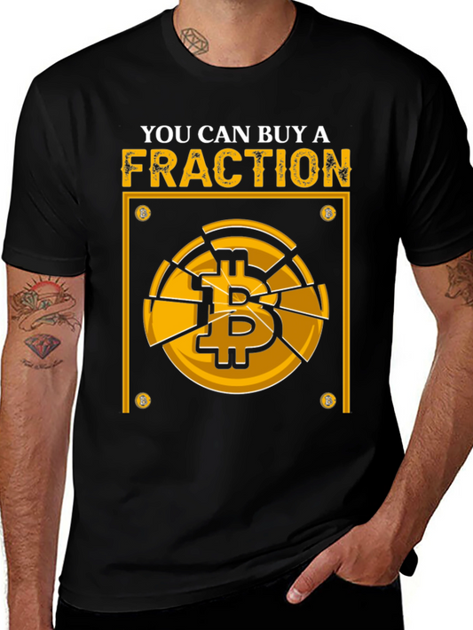 Bitcoin Fraction T-Shirt - Crypto Currency Tee