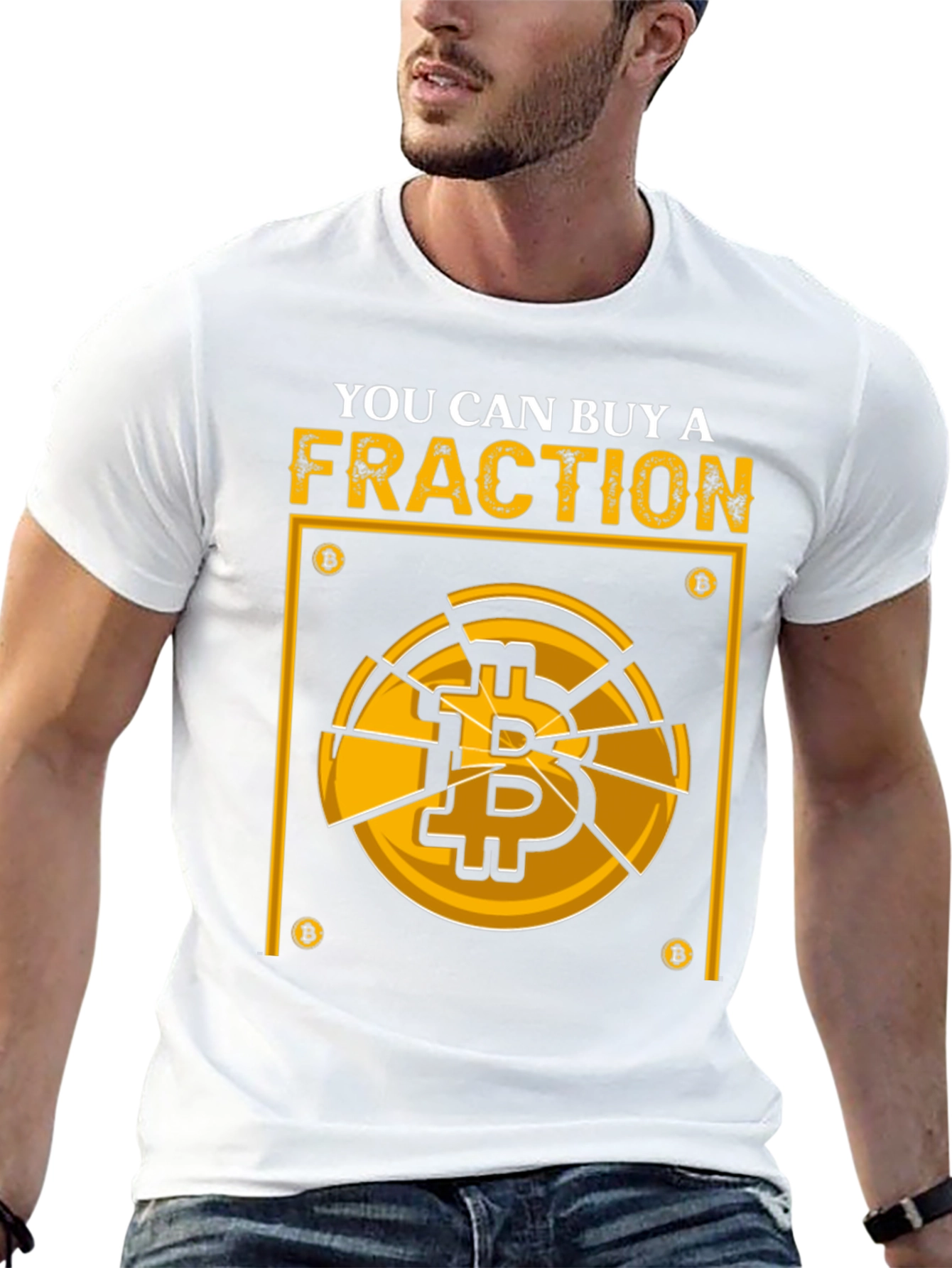 Bitcoin Fraction T-Shirt - Crypto Currency Tee