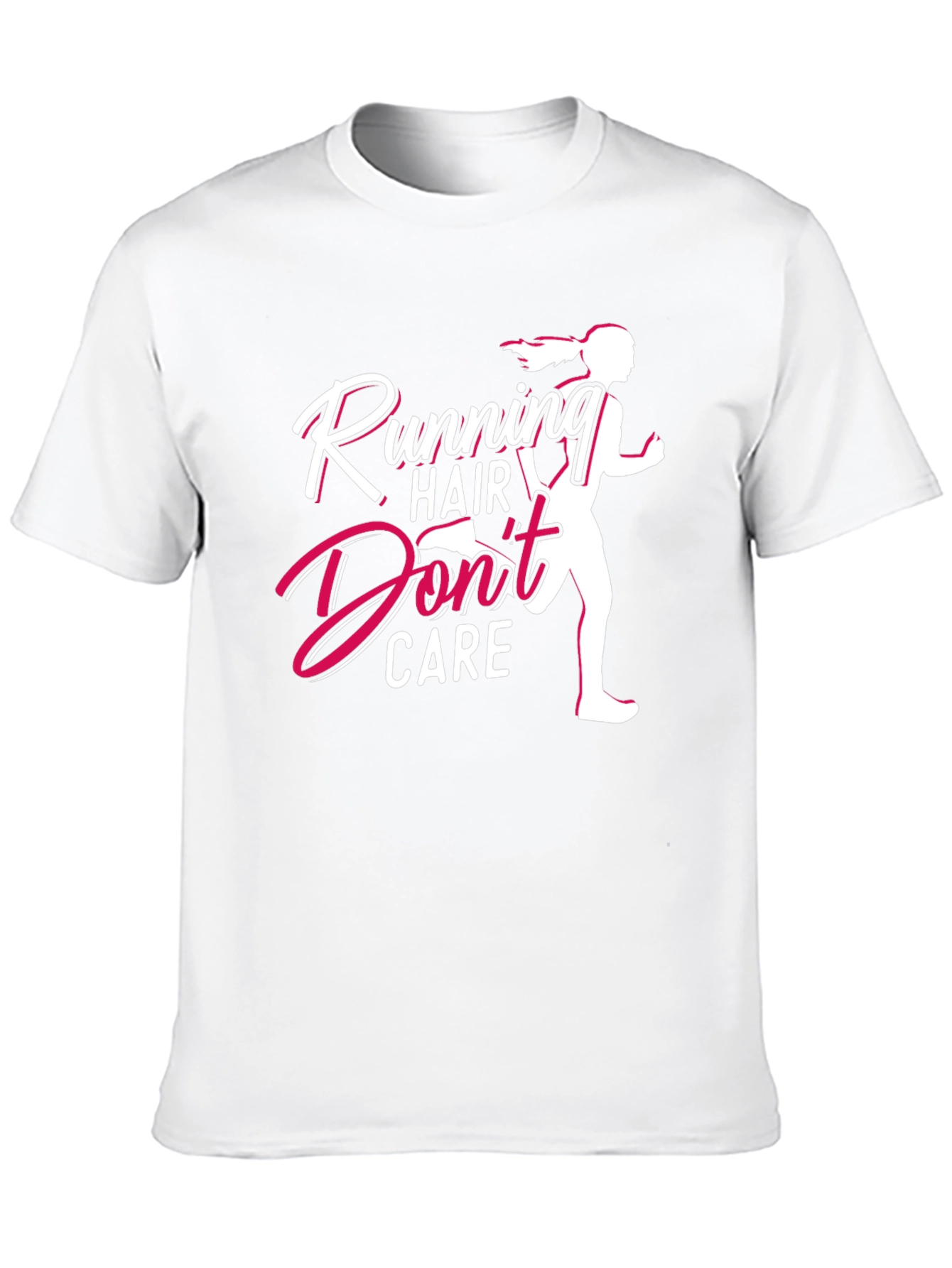 Running Hair Dont Care Graphic Tee