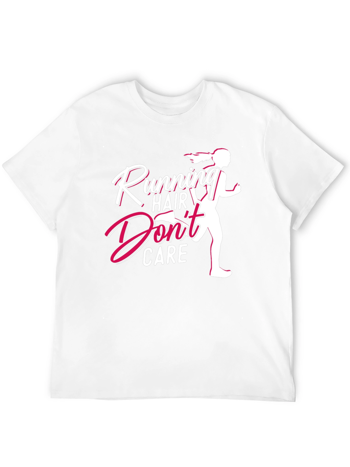 Running Hair Dont Care Graphic Tee