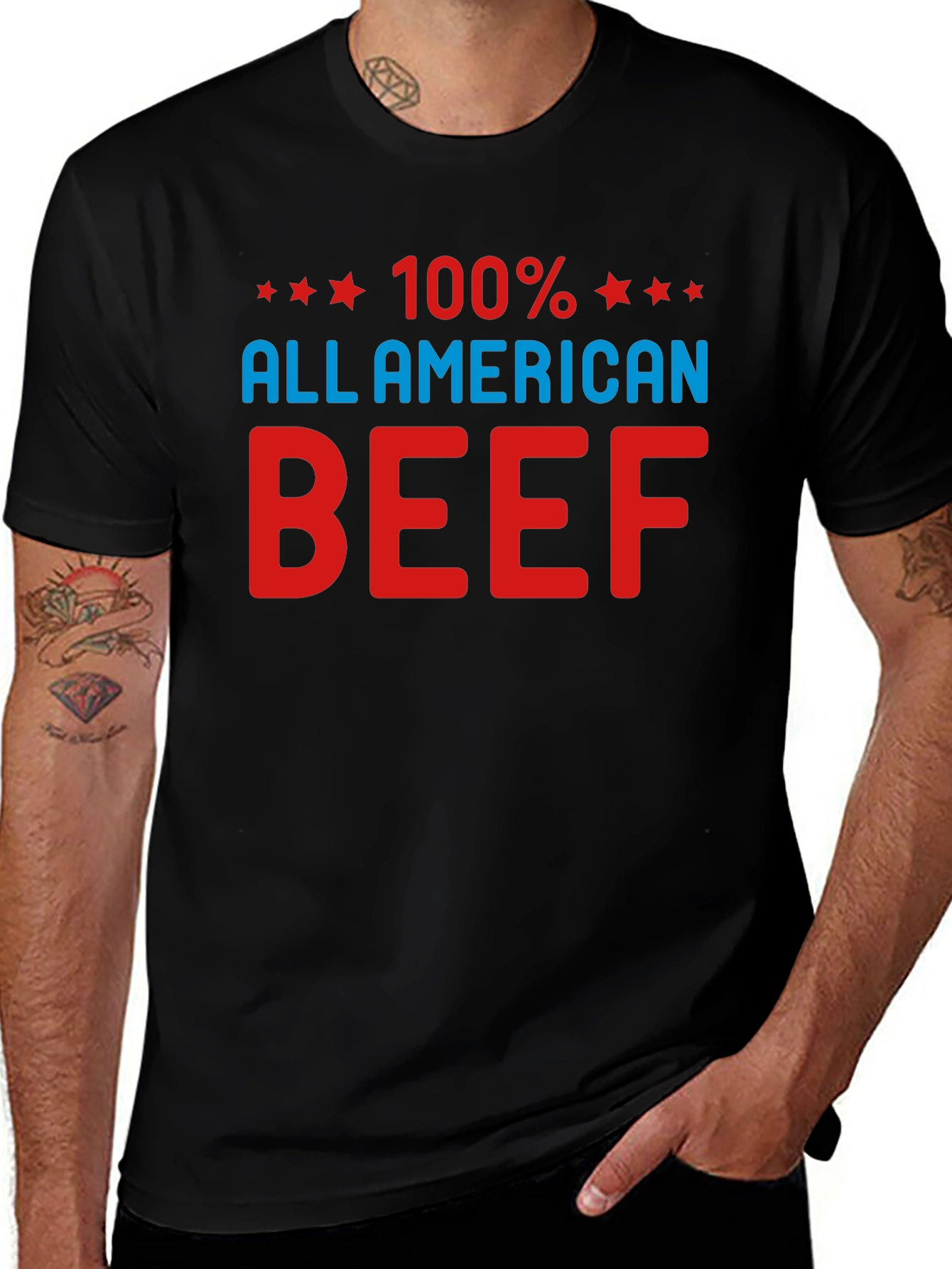 100% All American Beef Graphic Tee