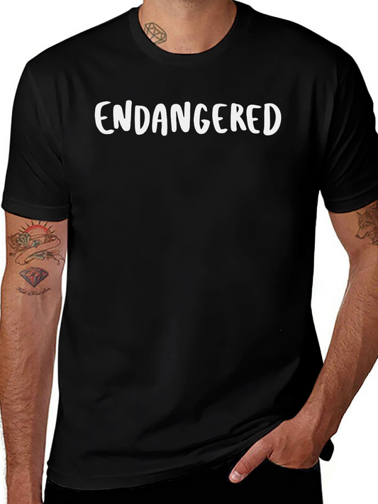 Endangered Graphic Tee - Classic Black T-Shirt
