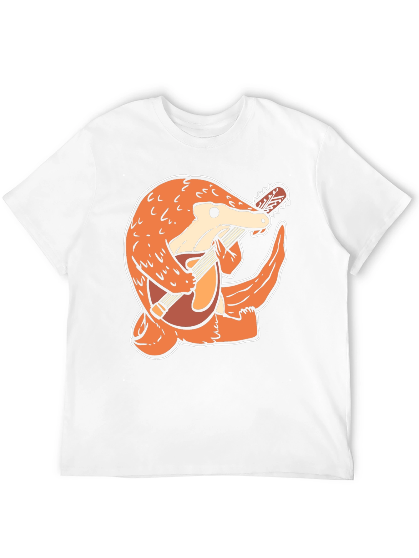 Aardvark Guitarist Black T-Shirt