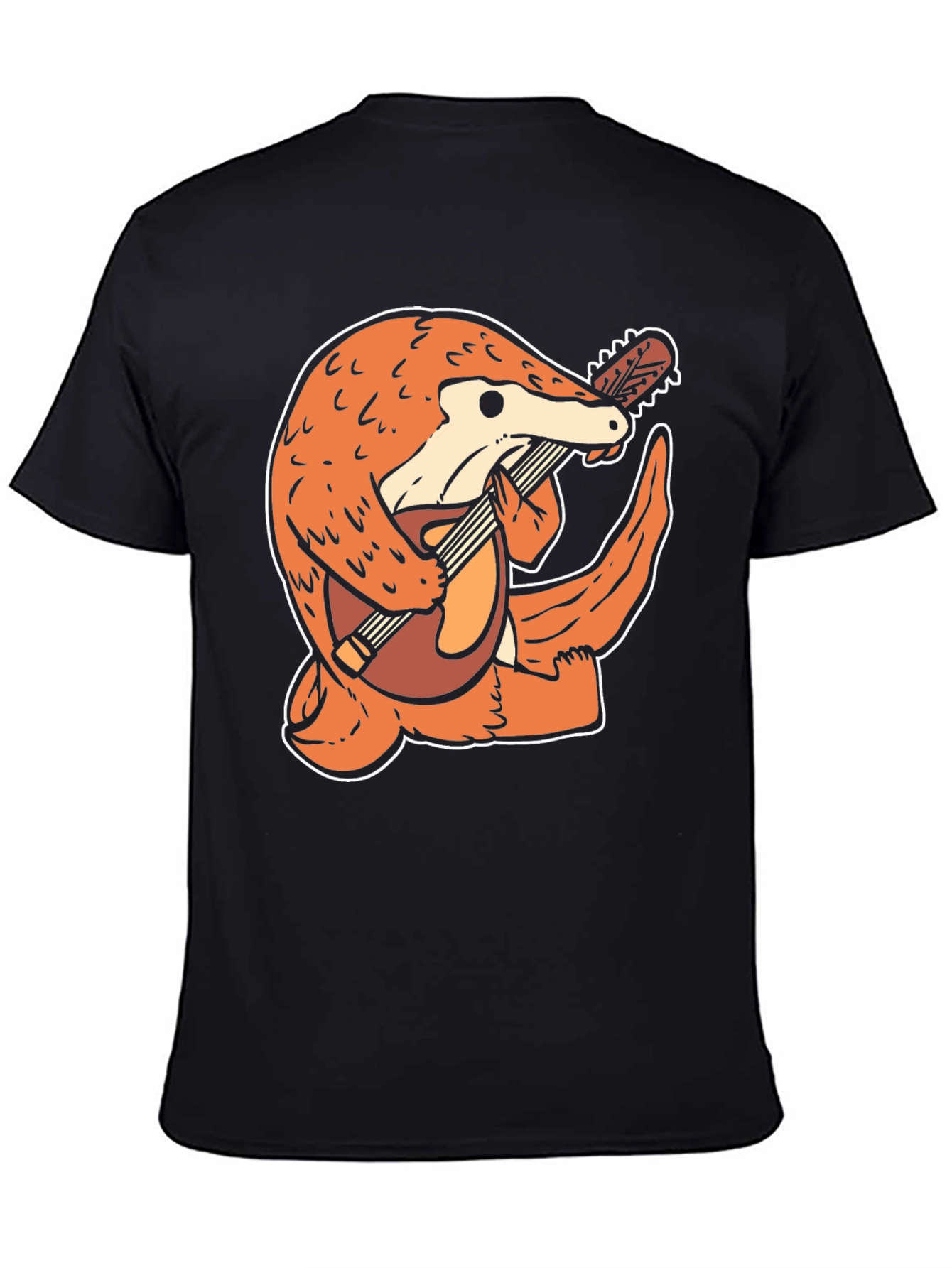 Aardvark Guitarist Black T-Shirt