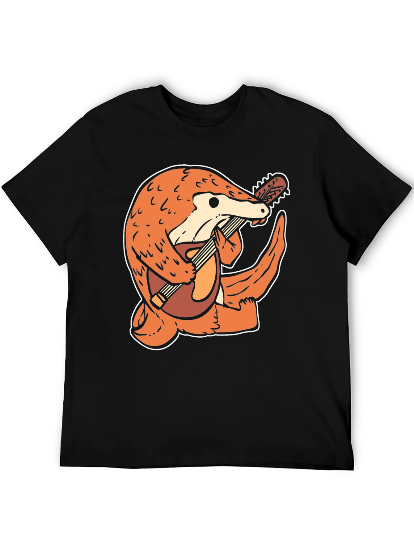 Aardvark Guitarist Black T-Shirt