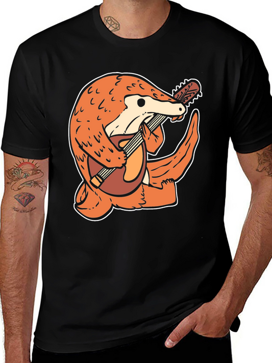 Aardvark Guitarist Black T-Shirt