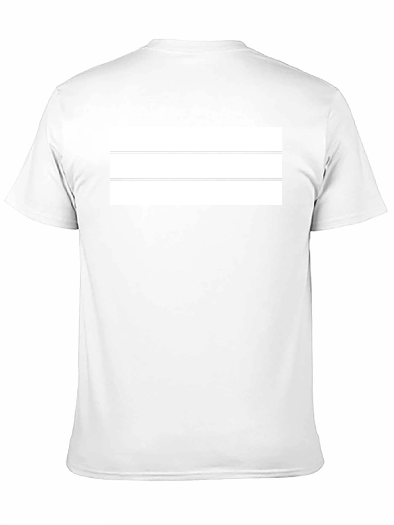 Minimalist Three Stripe Graphic Tee - Black