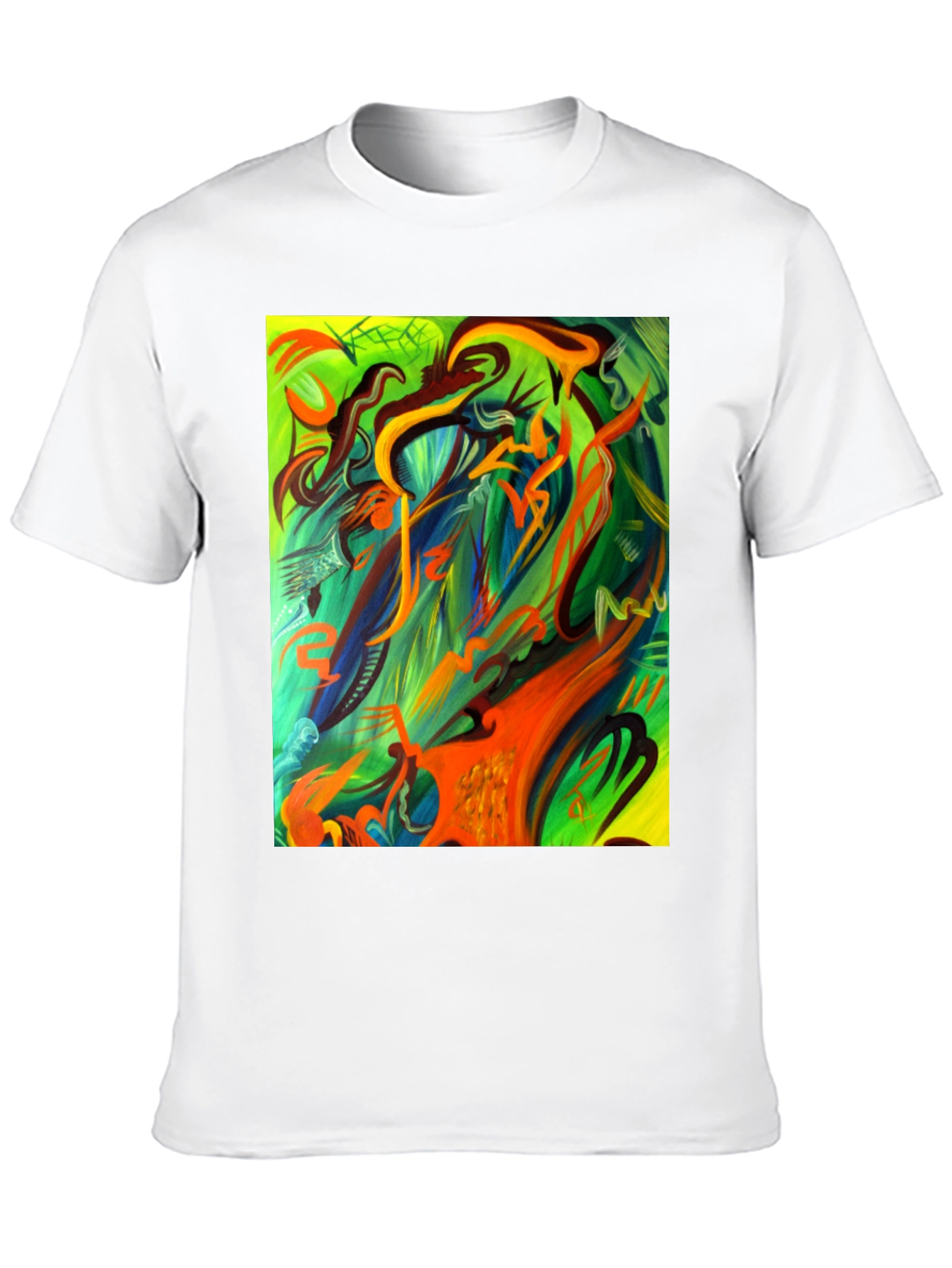 Abstract Art Graphic Tee - Unique & Stylish