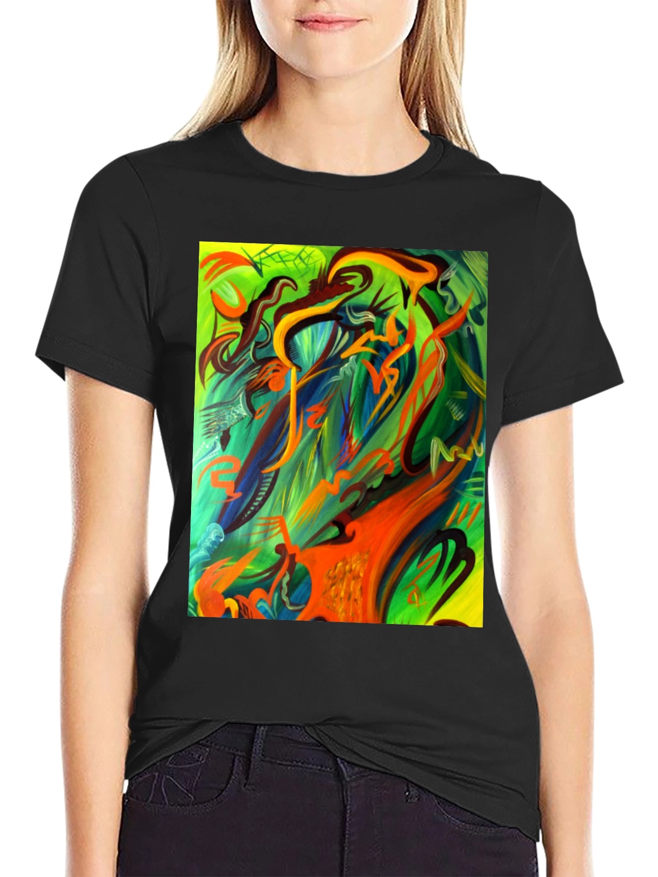Abstract Art Graphic Tee - Unique & Stylish