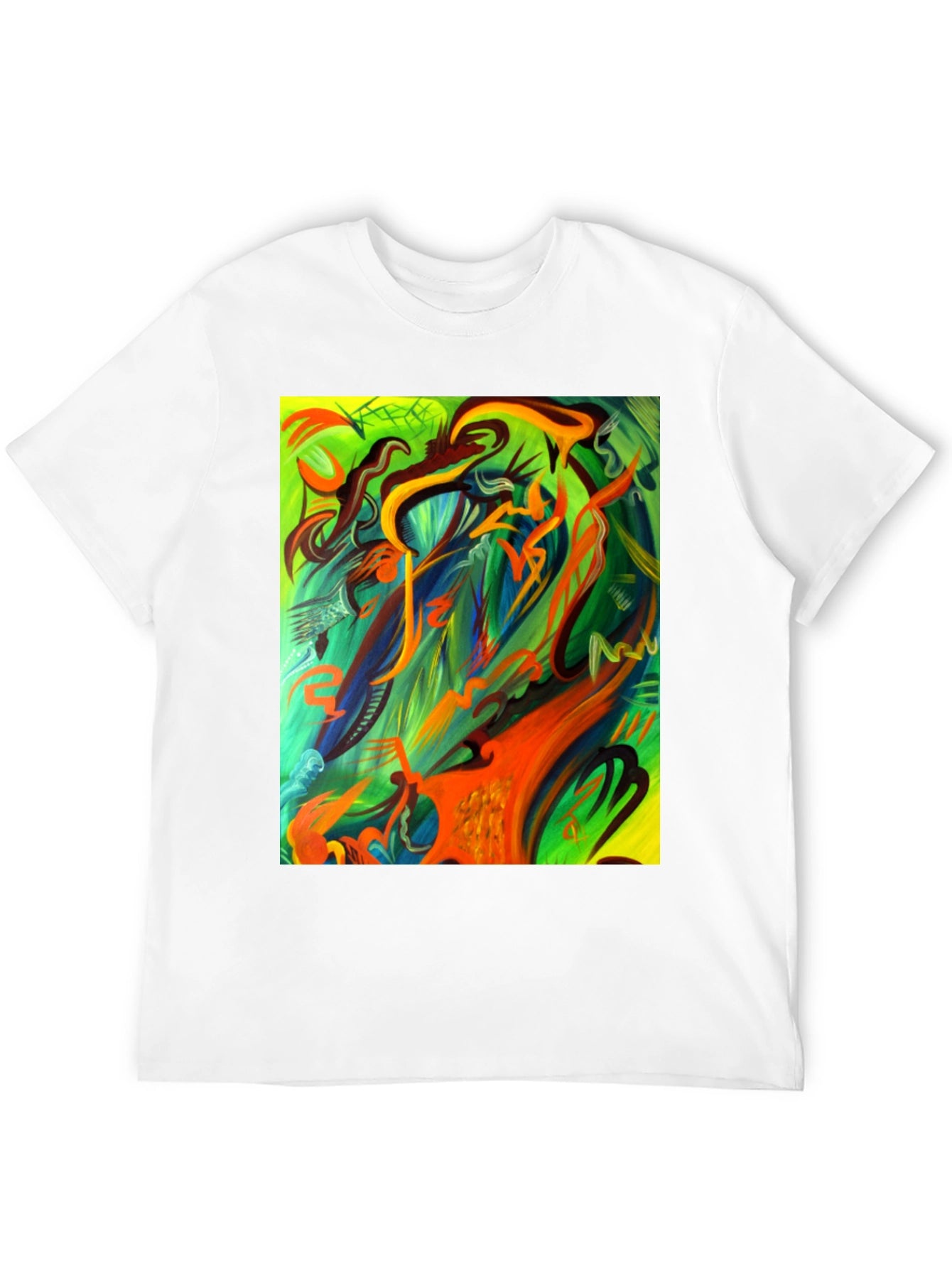 Abstract Art Graphic Tee - Unique & Stylish