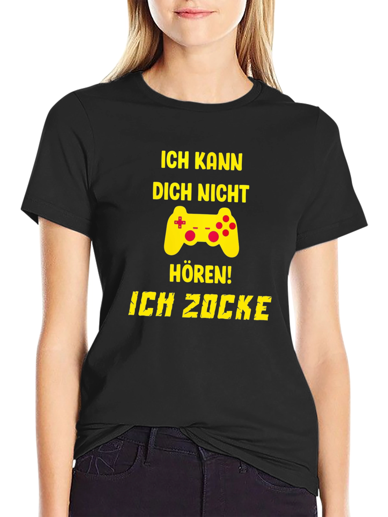 Ich Kann Dich Nicht Horen! Gamer T-Shirt
